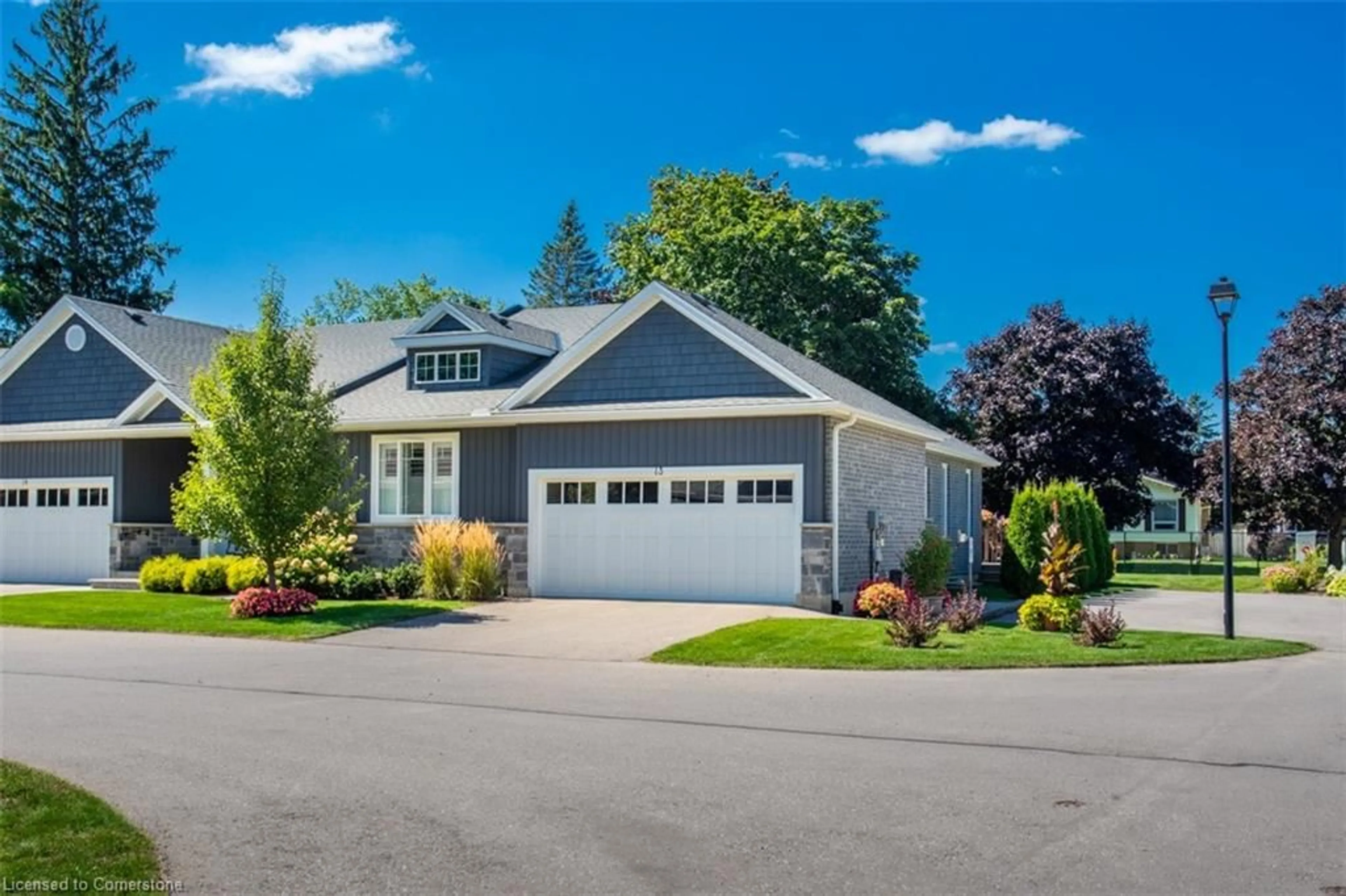 Home with vinyl exterior material, street for 418 Nelson St #13, Port Dover Ontario N0A 1N0