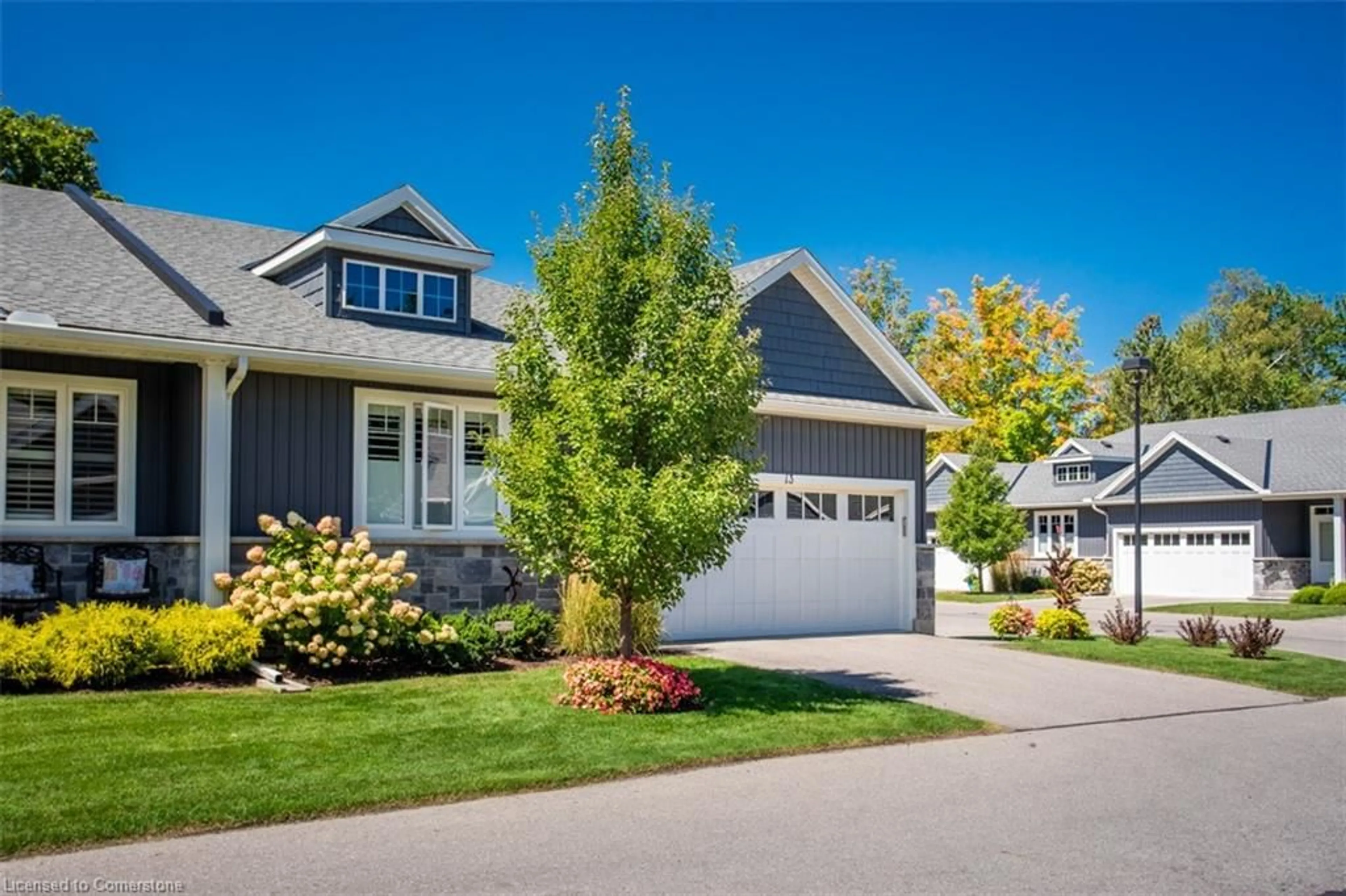 Home with vinyl exterior material, street for 418 Nelson St #13, Port Dover Ontario N0A 1N0