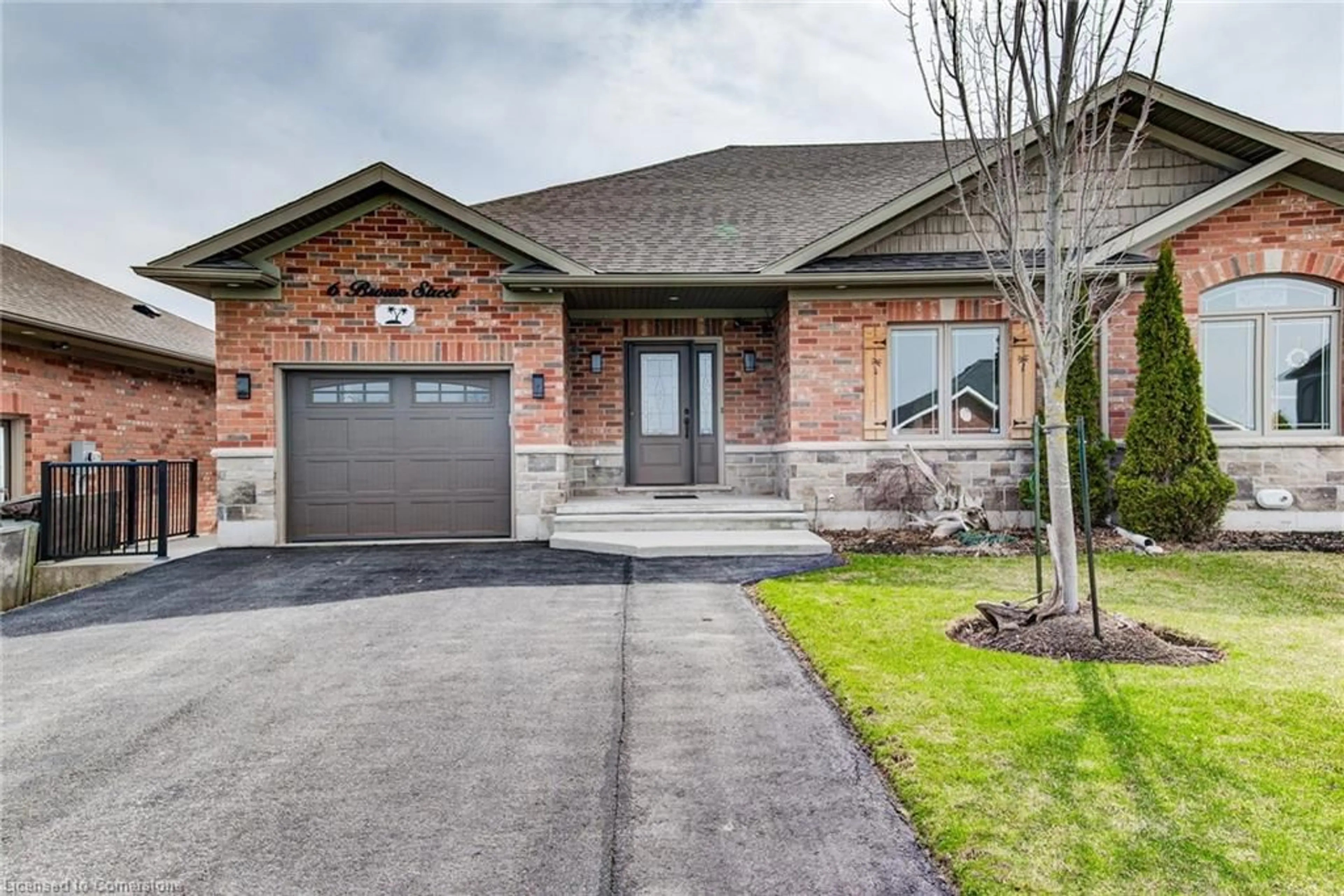 Home with brick exterior material, street for 6 Brown St, Clifford Ontario N0G 1M0