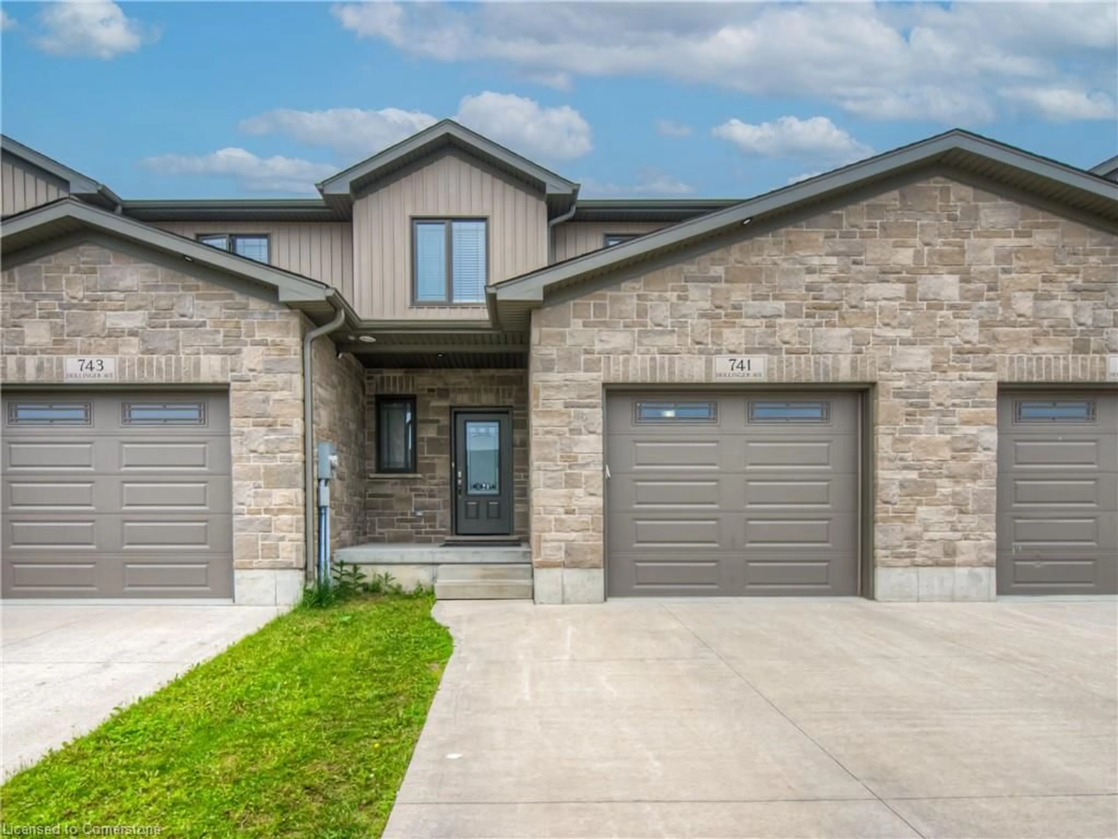 Home with brick exterior material, street for 741 Hollinger Ave, Listowel Ontario N4W 0J3