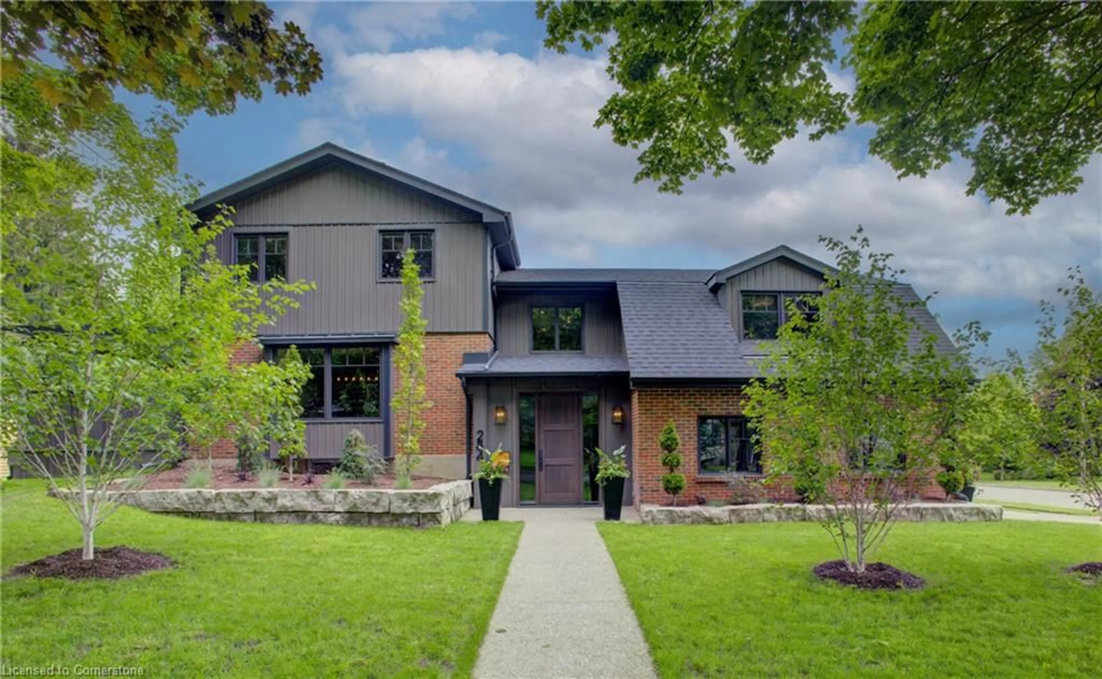 Home with brick exterior material, street for 284 Old Post Rd, Waterloo Ontario N2L 5C1