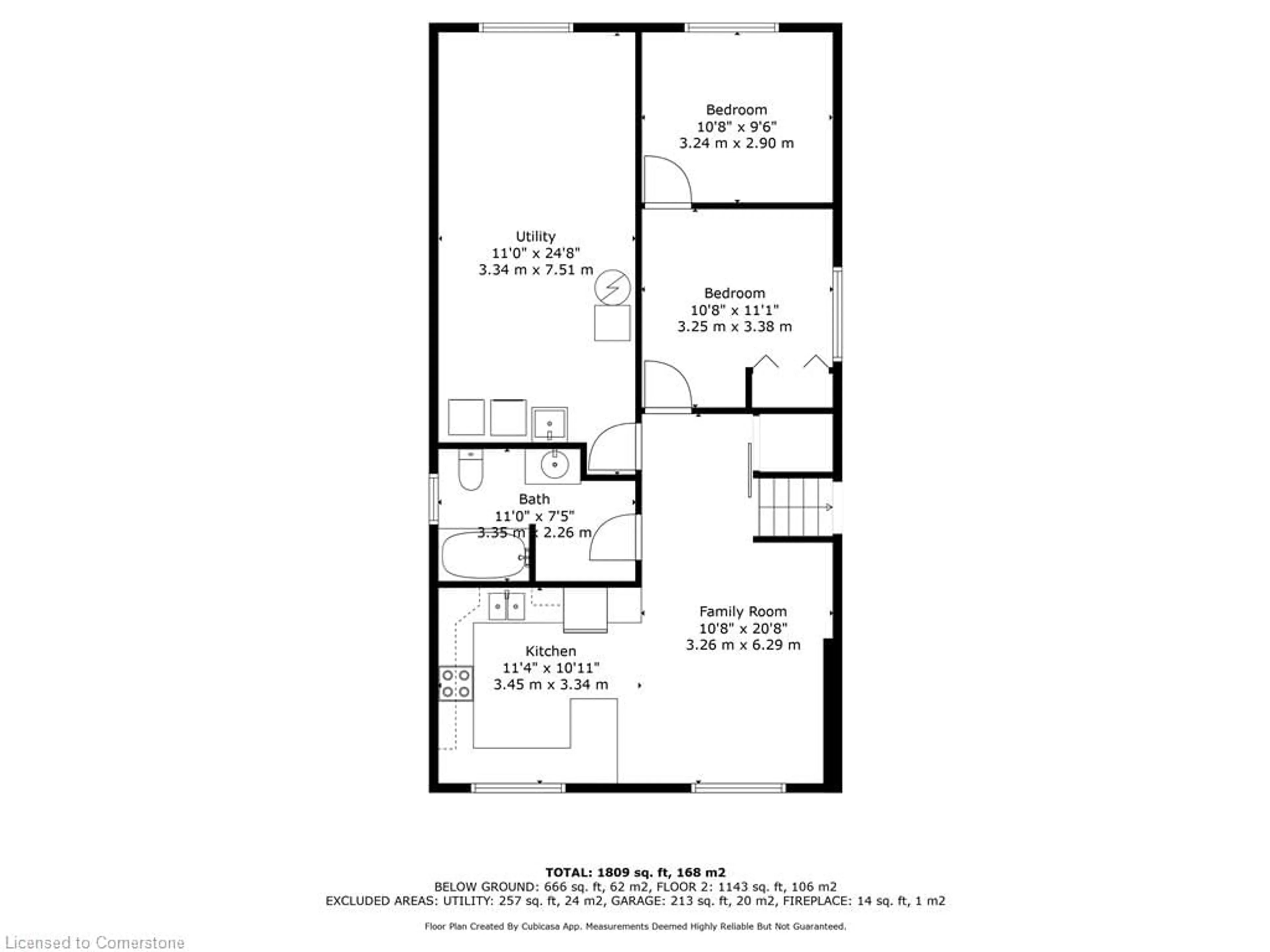 Floor plan for 20 Thompson Dr, Port Dover Ontario N0A 1N4