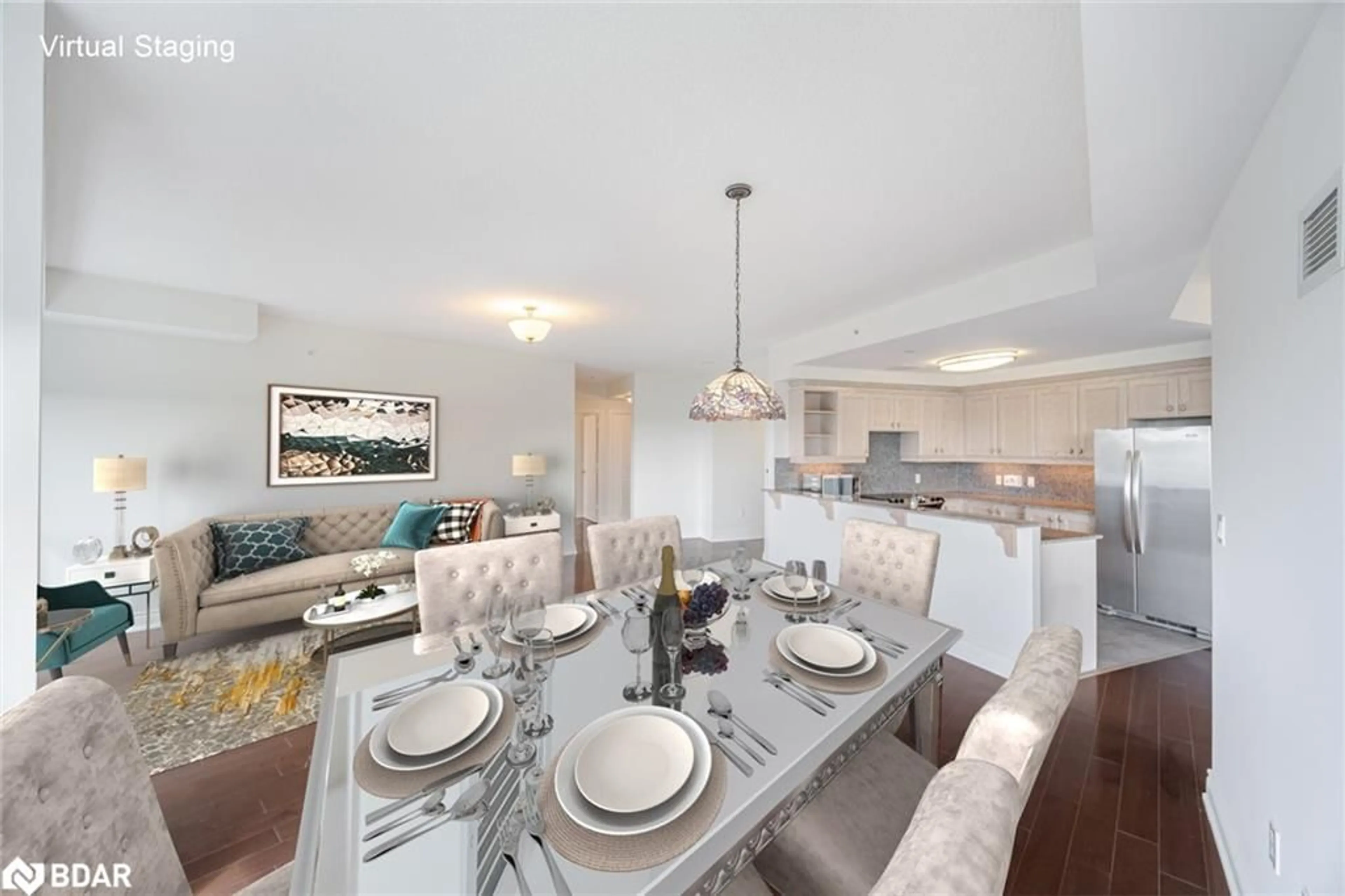 Open concept kitchen, unknown for 1665 The Collegeway #1806, Mississauga Ontario L5L 0A9