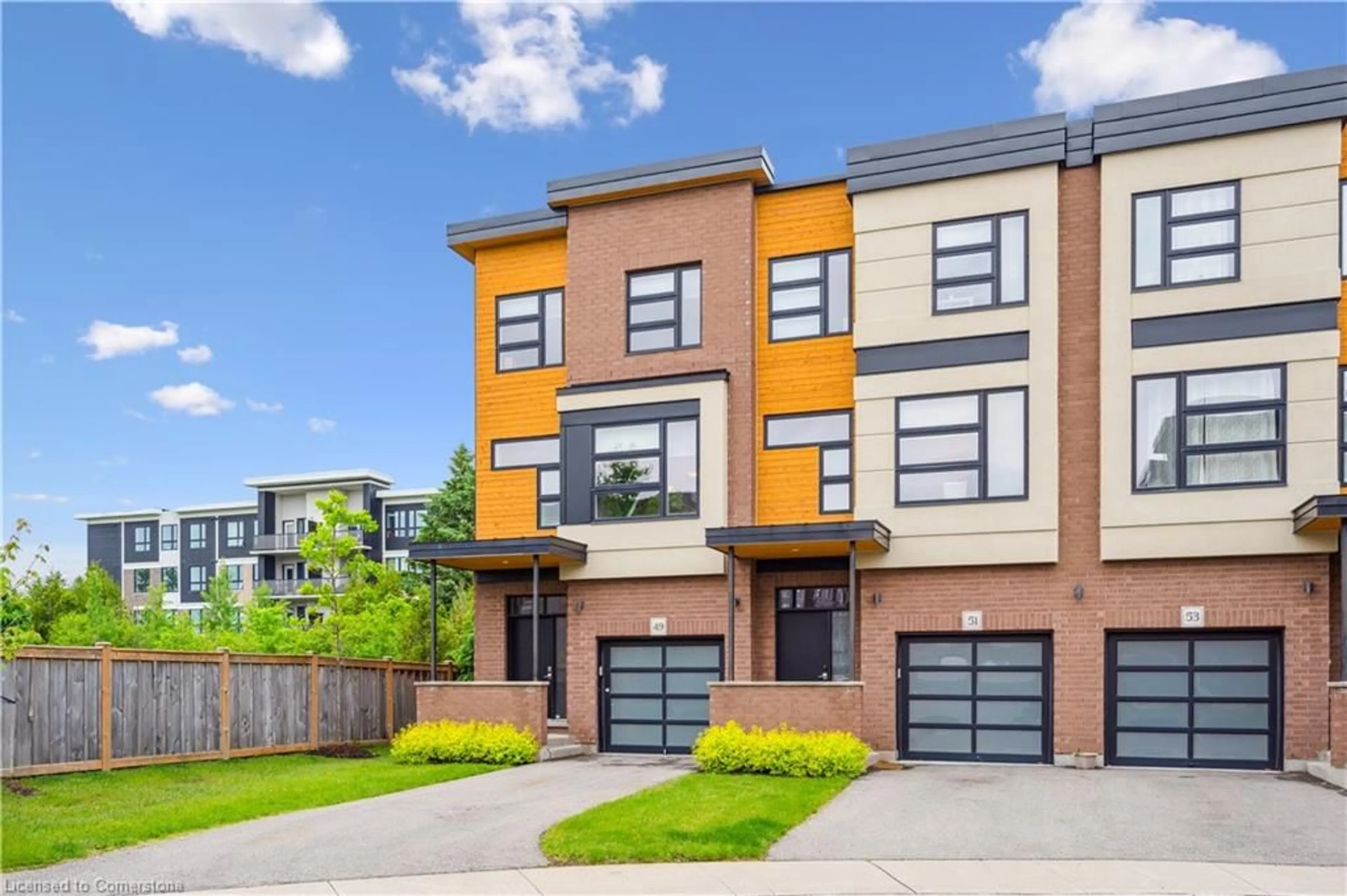 Home with brick exterior material, street for 60 Arkell Rd #49, Guelph Ontario N1L 0N8