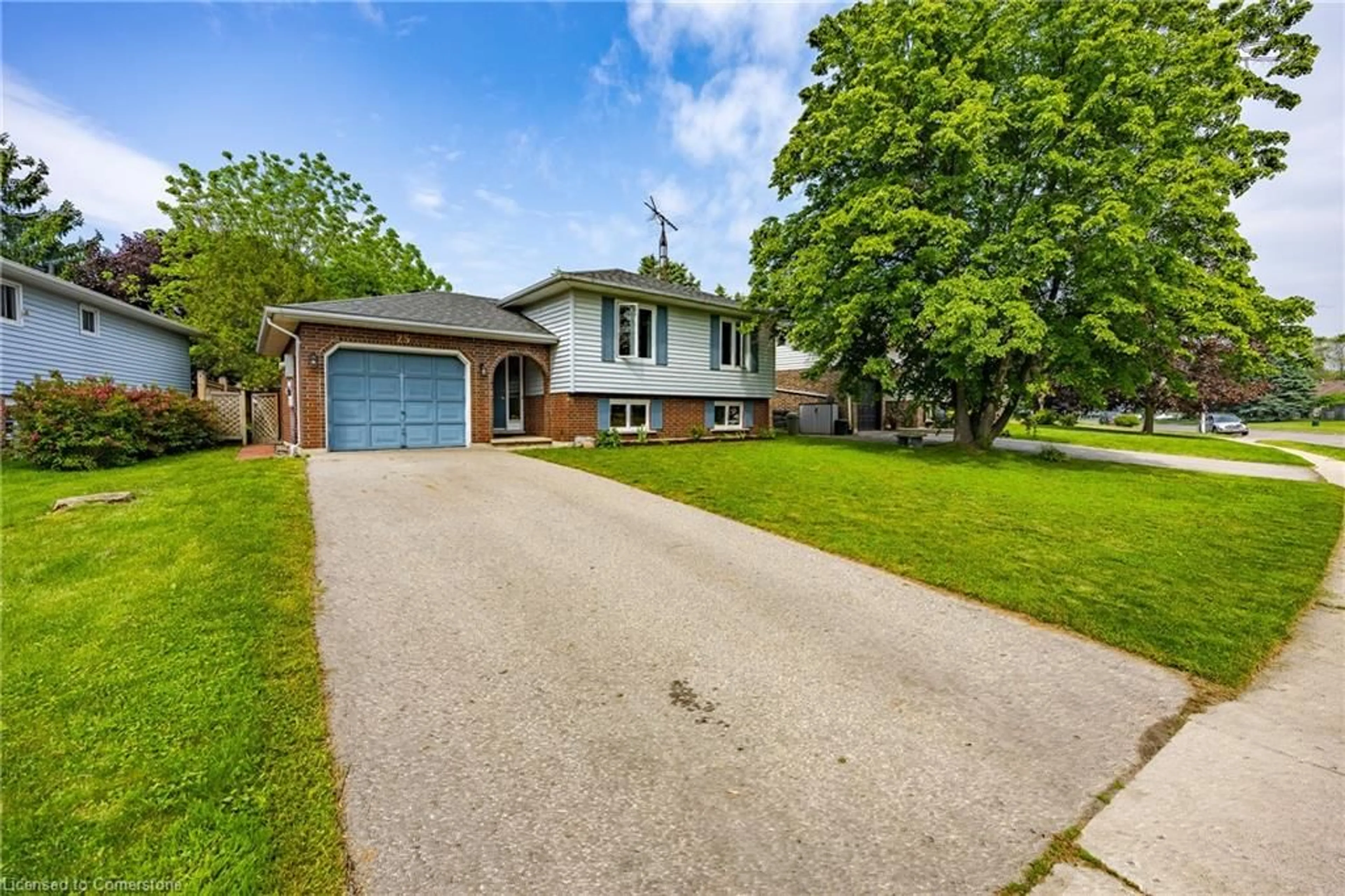 Home with brick exterior material, street for 25 Mergl Dr, Port Dover Ontario N0A 1N4