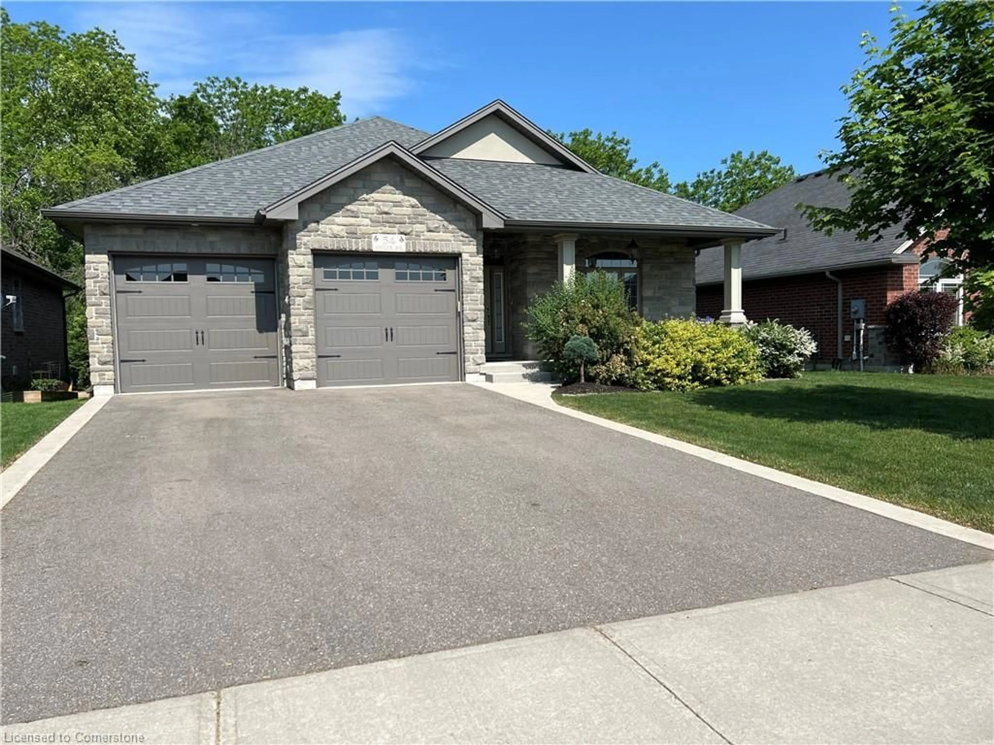 Home with brick exterior material, street for 54 Angler Ave, Port Dover Ontario N0A 1N3
