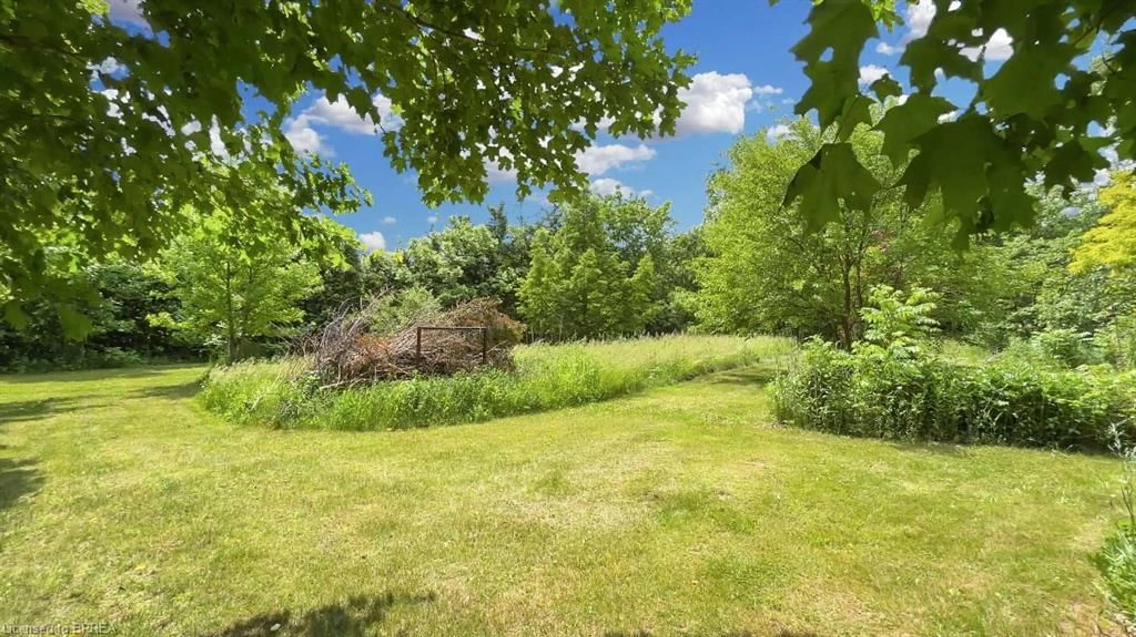 A pic from outside/outdoor area/front of a property/back of a property/a pic from drone, forest/trees view for 435 Pleasant Ridge Rd, Mount Pleasant Ontario N3T 5L5