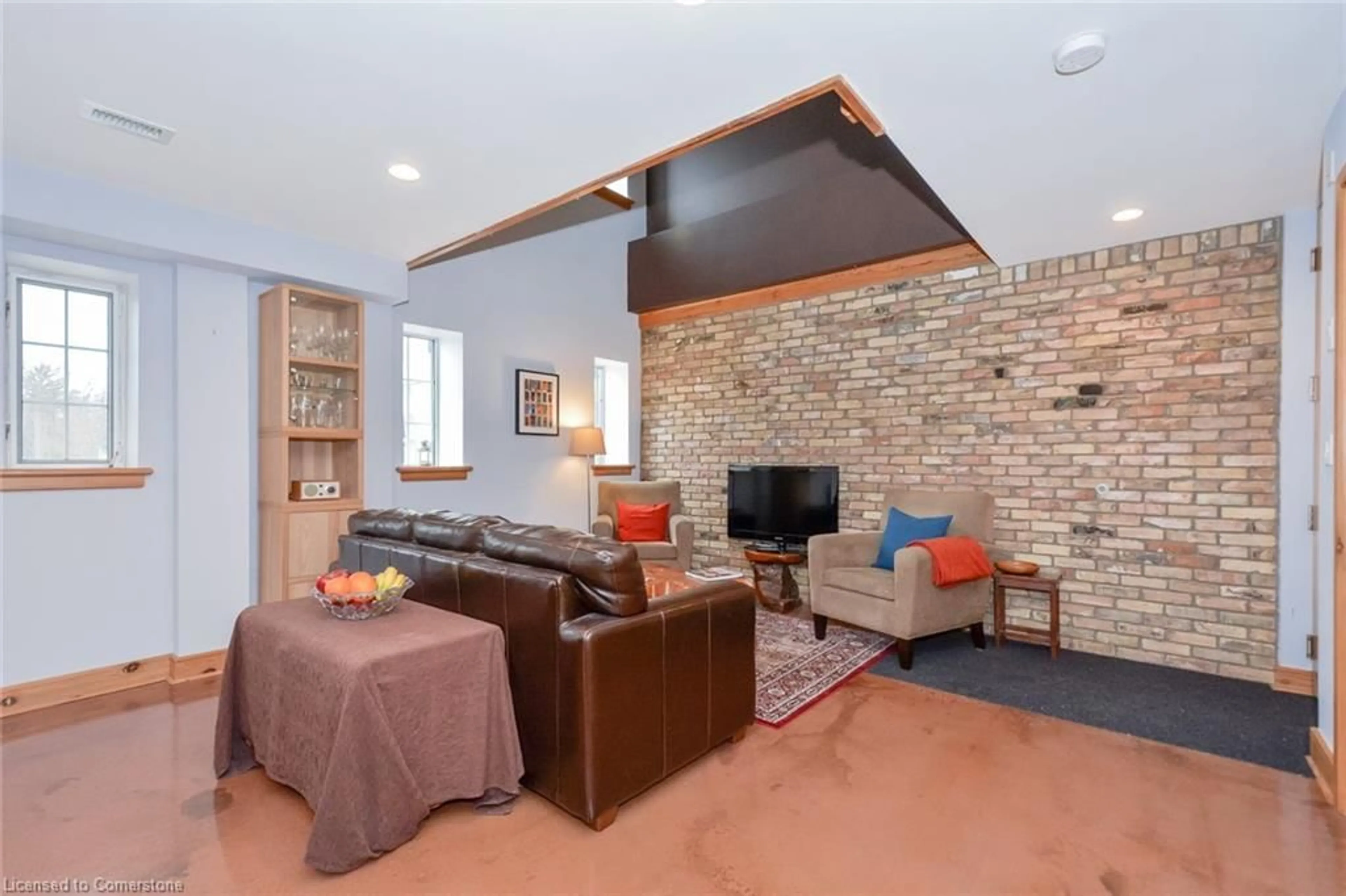 Living room with furniture, unknown for 3 Father David Bauer Dr #201, Waterloo Ontario N2L 6M1