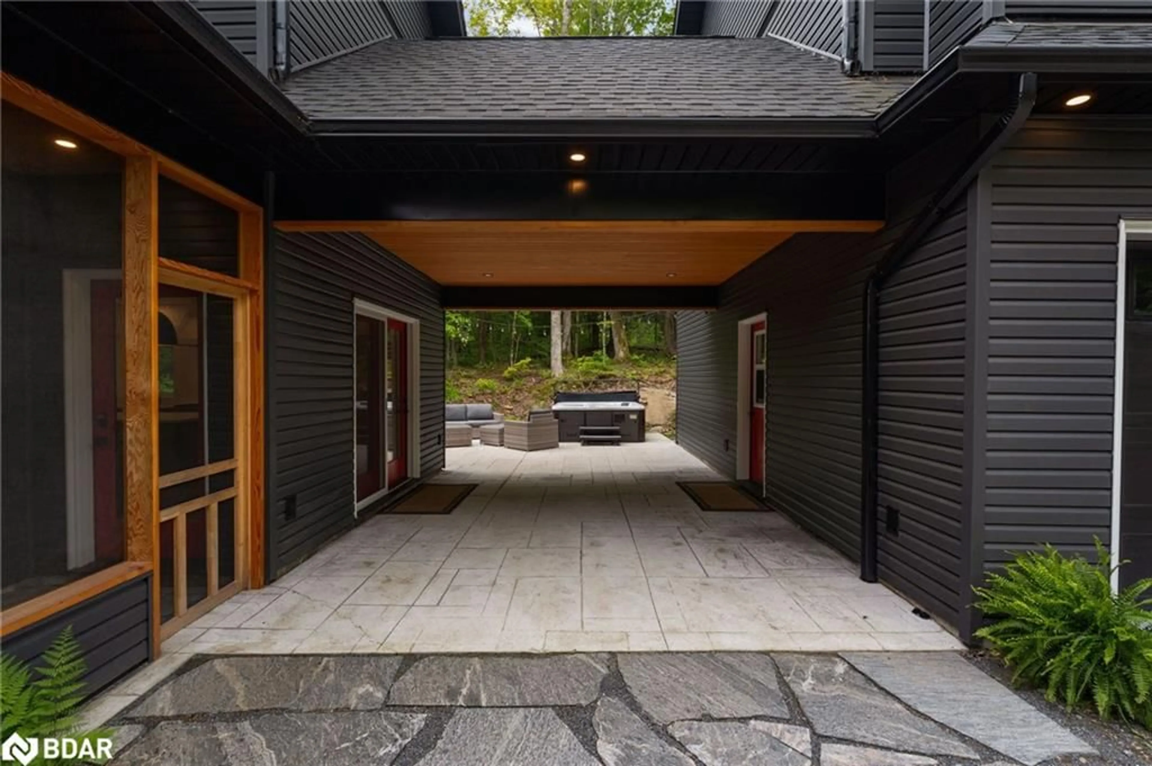 Patio, street for 4620 Aspdin Road Rd, Rosseau Ontario P0C 1J0