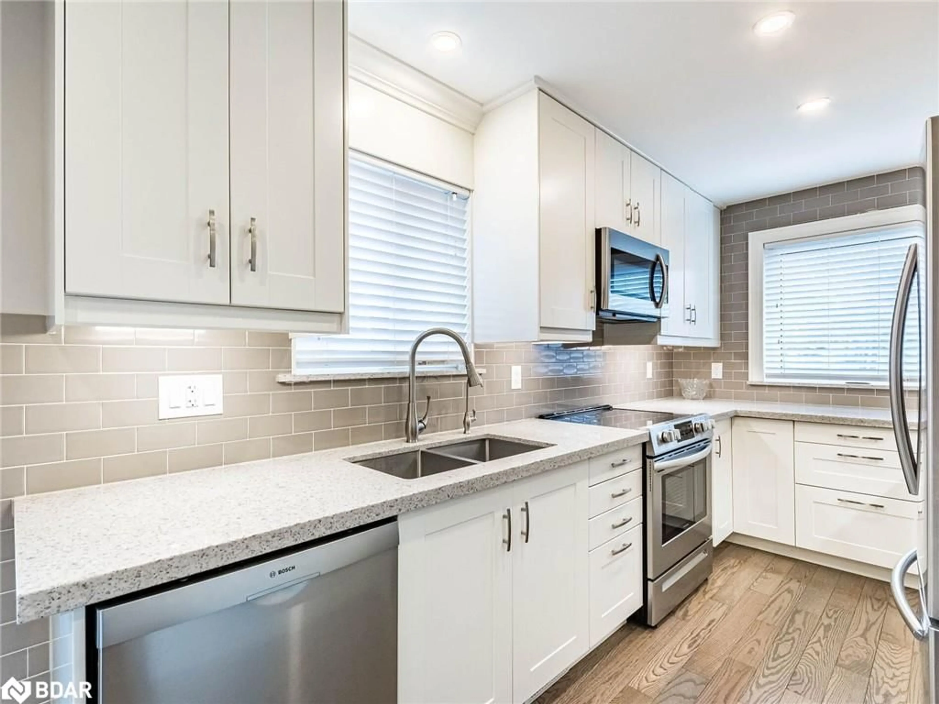 Open concept kitchen, ceramic/tile floor for 179 Laurentian Dr, Kitchener Ontario N2E 2G1