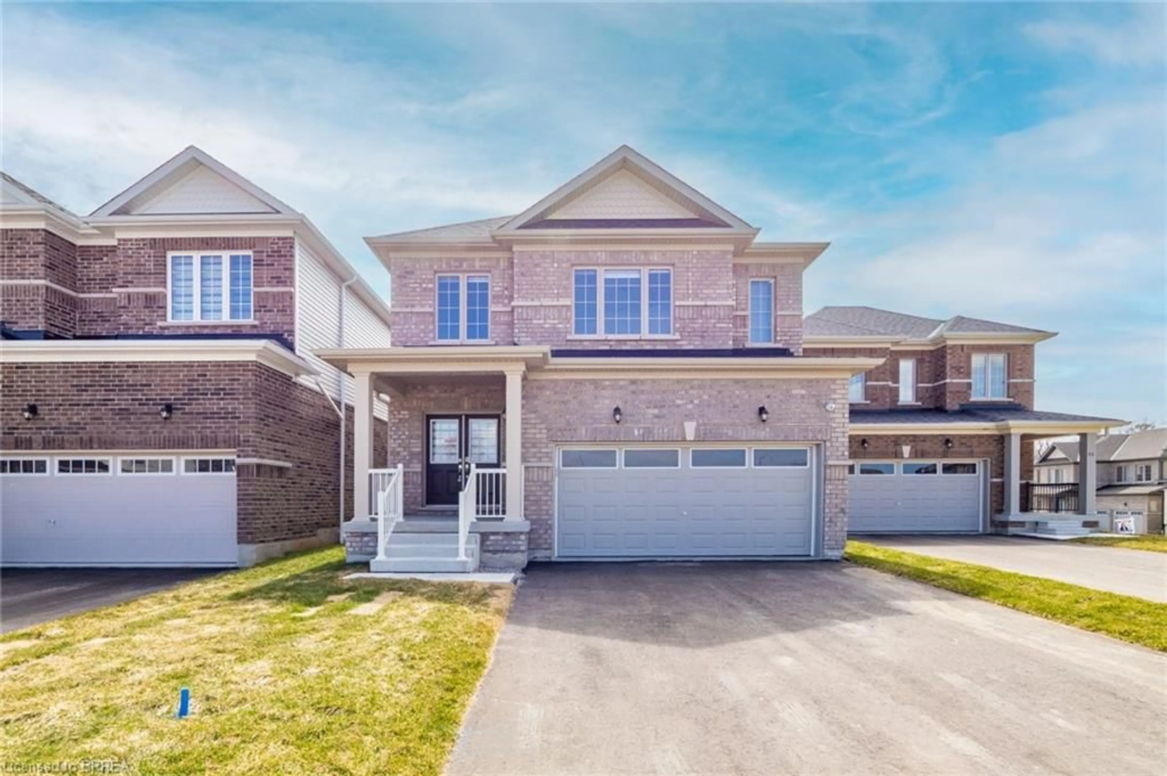 Home with brick exterior material, street for 86 Gilham Way, Paris Ontario N0E 1N0