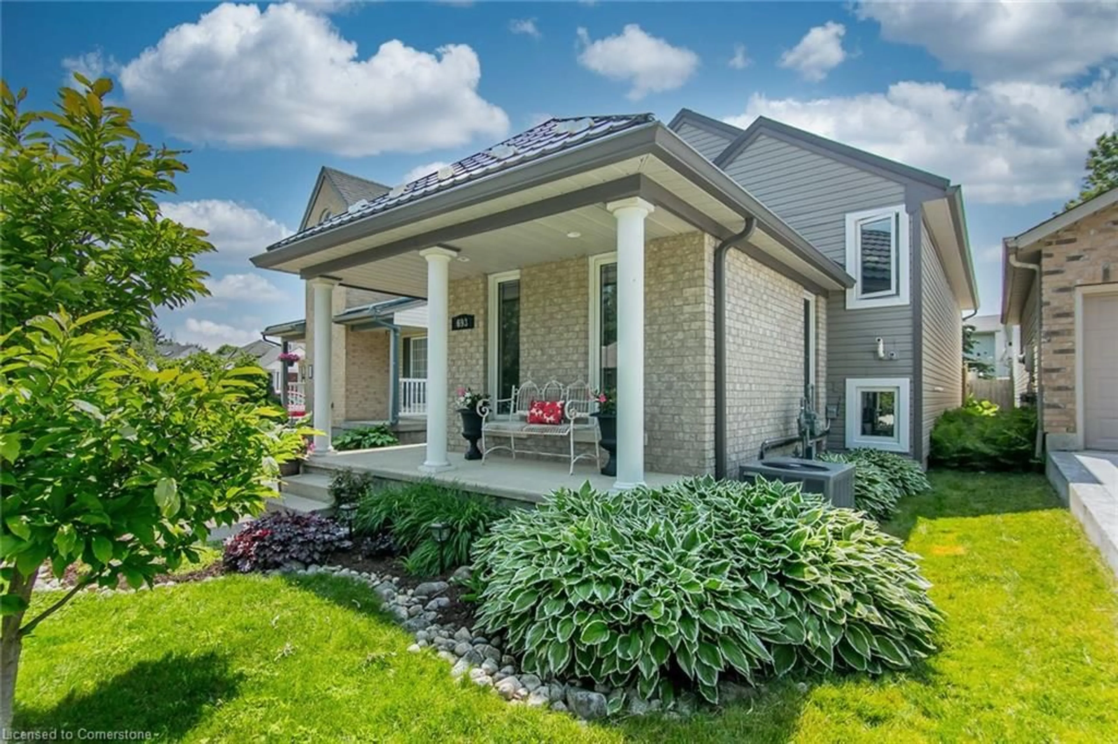 Home with brick exterior material, street for 693 Jacob Lane, Waterloo Ontario N2V 2A7