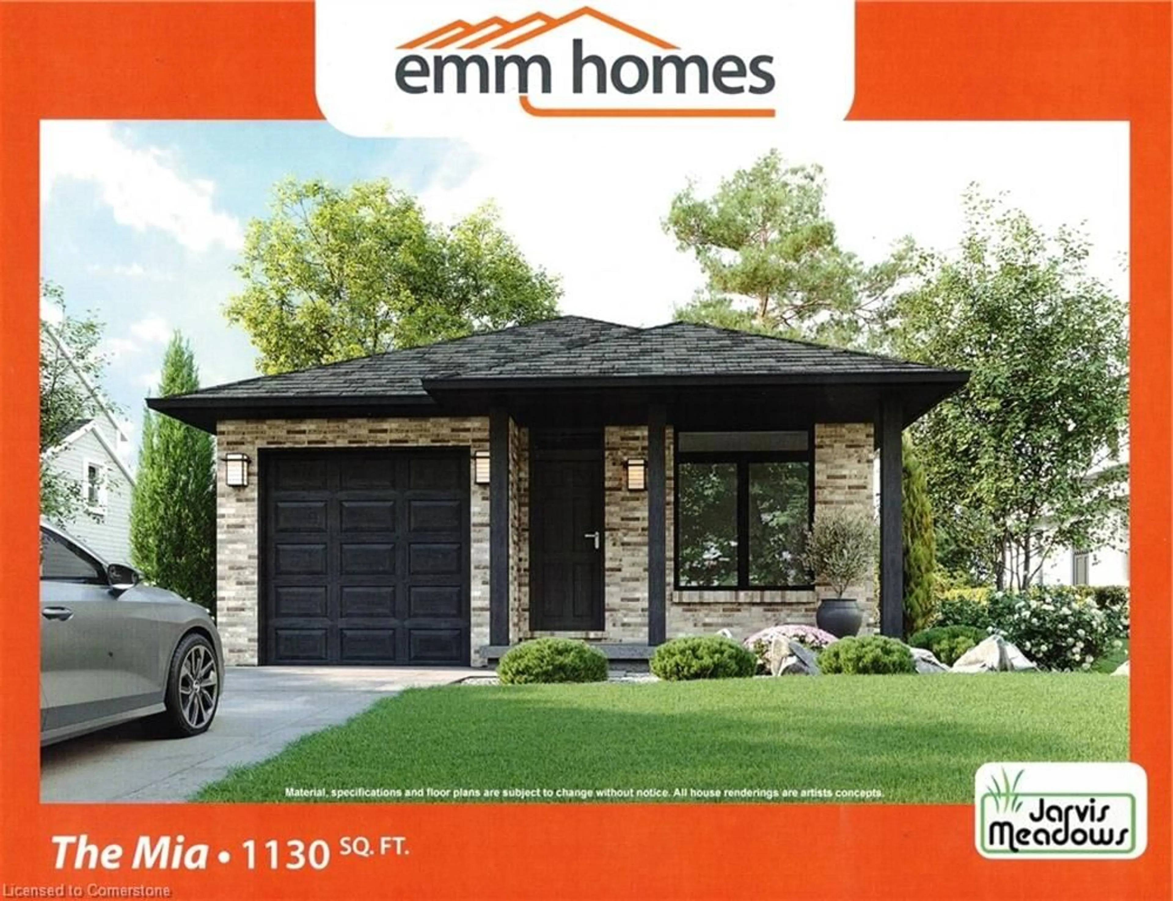 Home with vinyl exterior material, street for 188 Lafayette St, Jarvis Ontario N0A 1J0