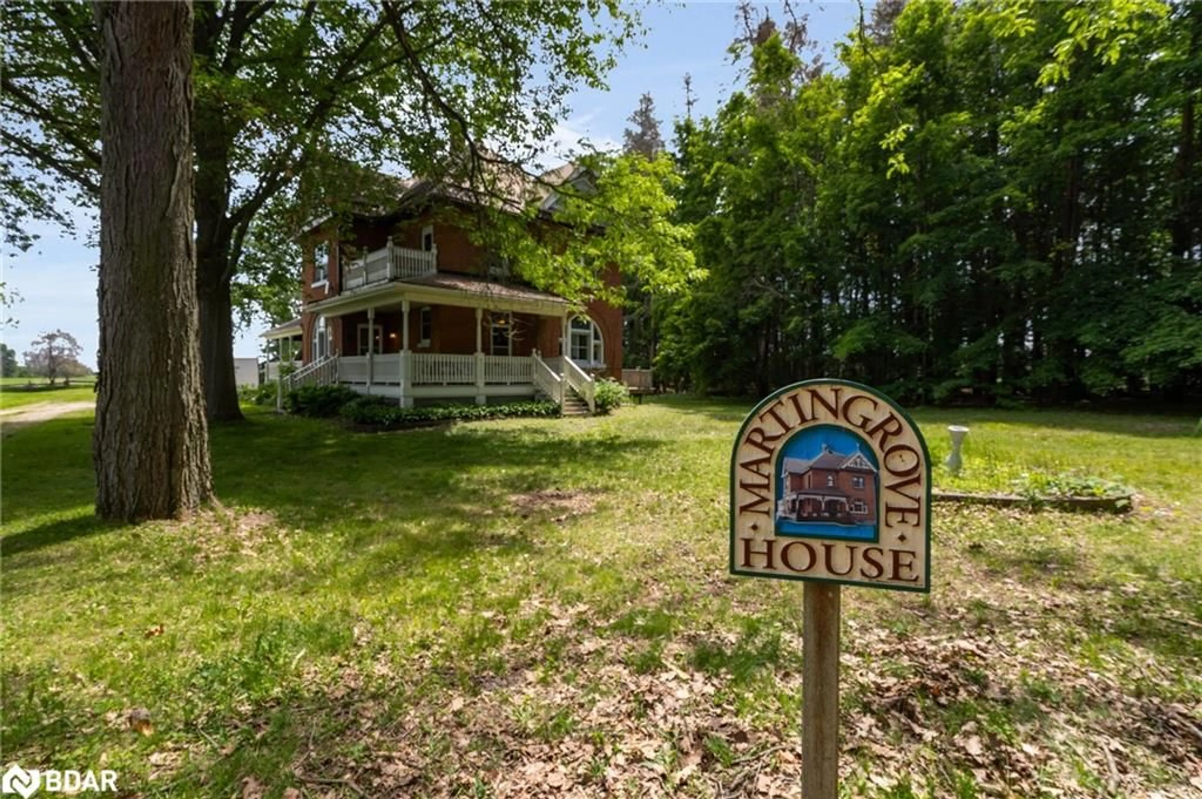 A pic from outside/outdoor area/front of a property/back of a property/a pic from drone, unknown for 1407 Flos 8 Rd, Springwater Ontario L0L 1P0
