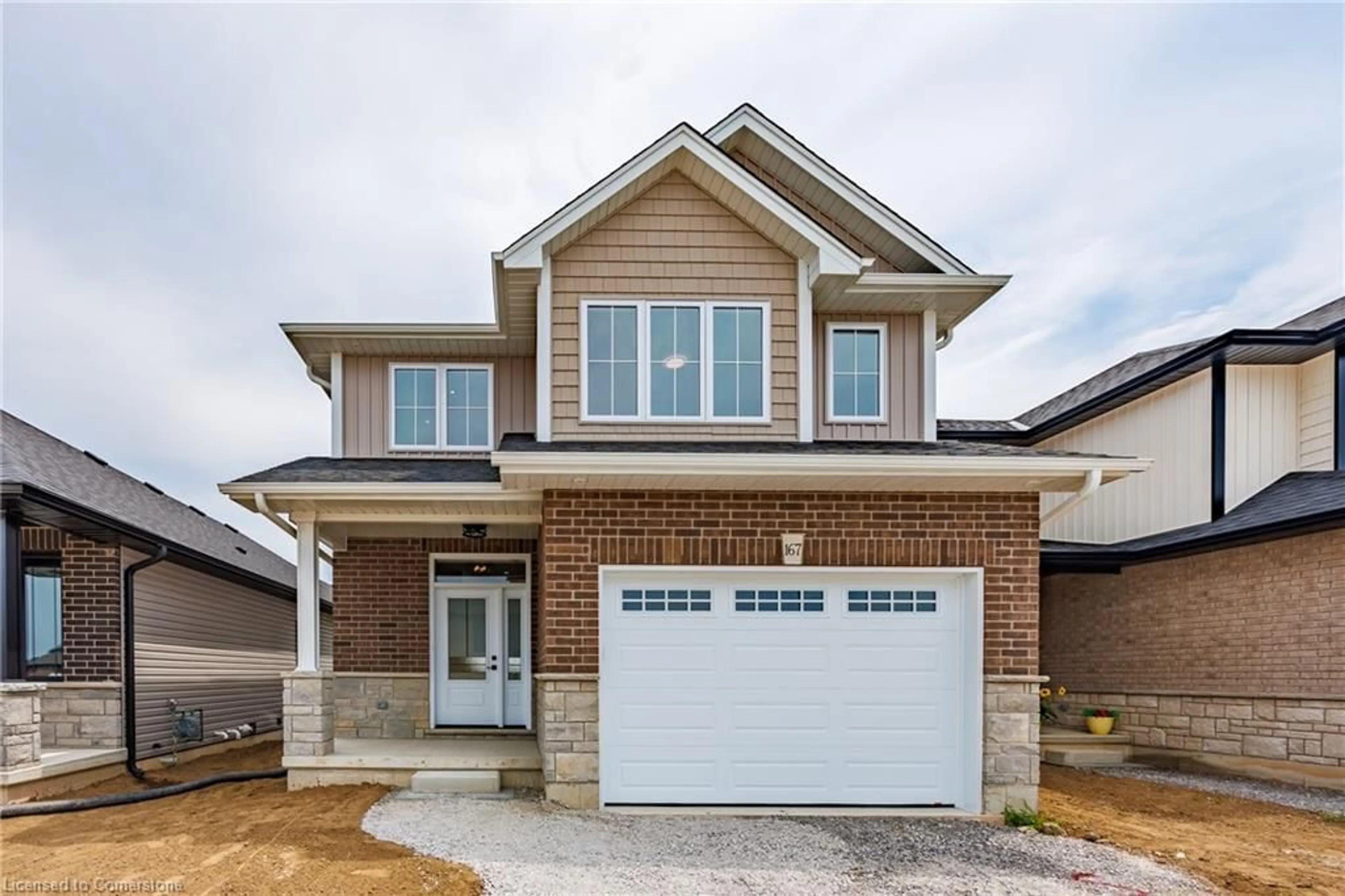 Home with brick exterior material, street for LOT 94-2 Pike Creek Dr, Cayuga Ontario N0A 1E0