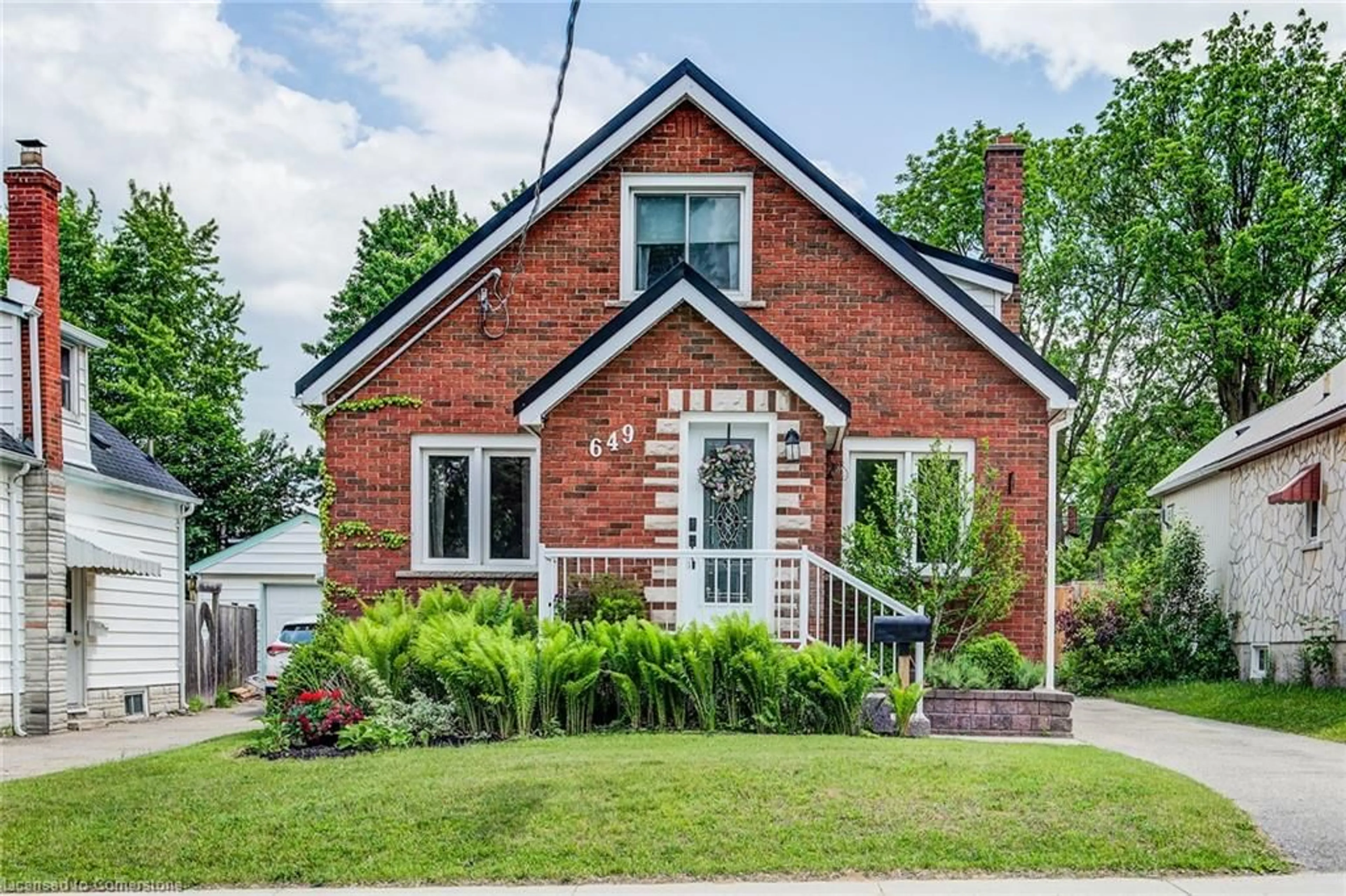 Home with brick exterior material, street for 649 Guelph St, Kitchener Ontario N2H 5Y5