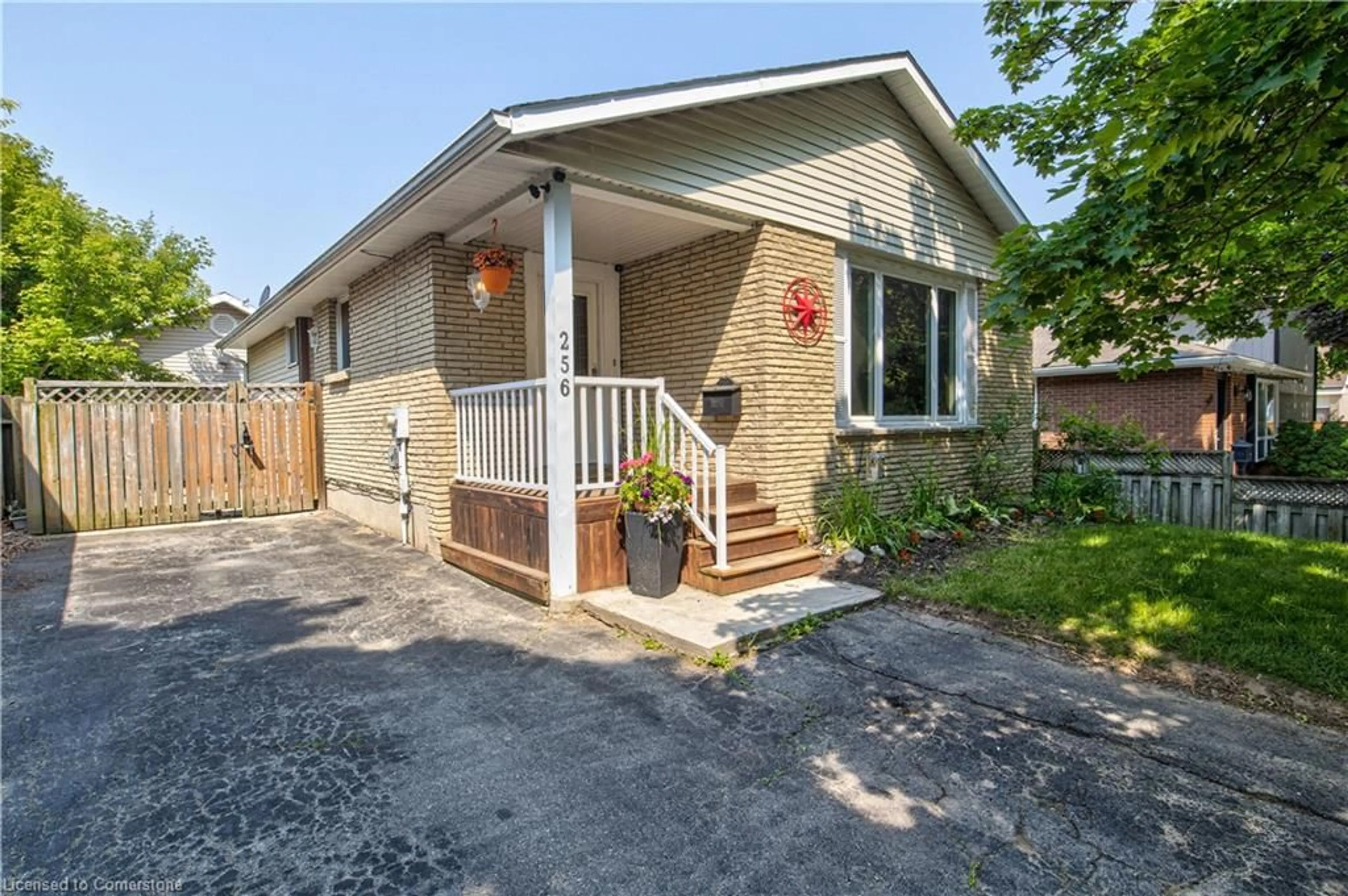 Home with brick exterior material, street for 256 Johanna Dr, Cambridge Ontario N1S 4C6