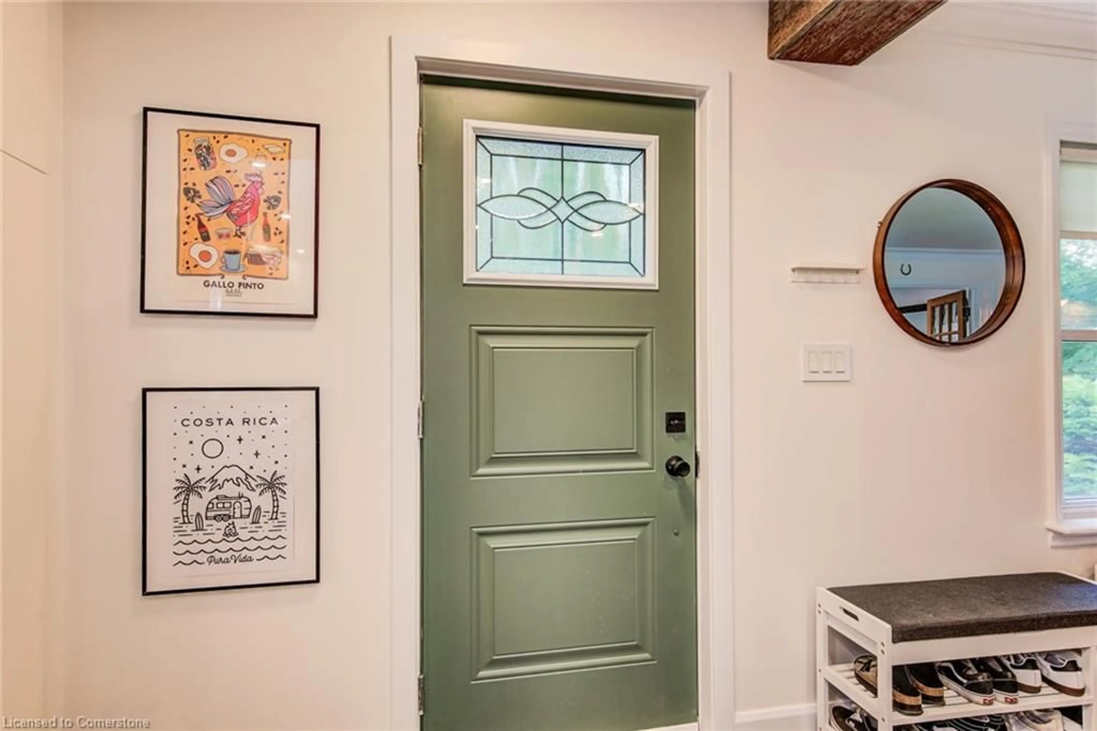 Indoor entryway for 256 Mansion St, Kitchener Ontario N2H 2K7