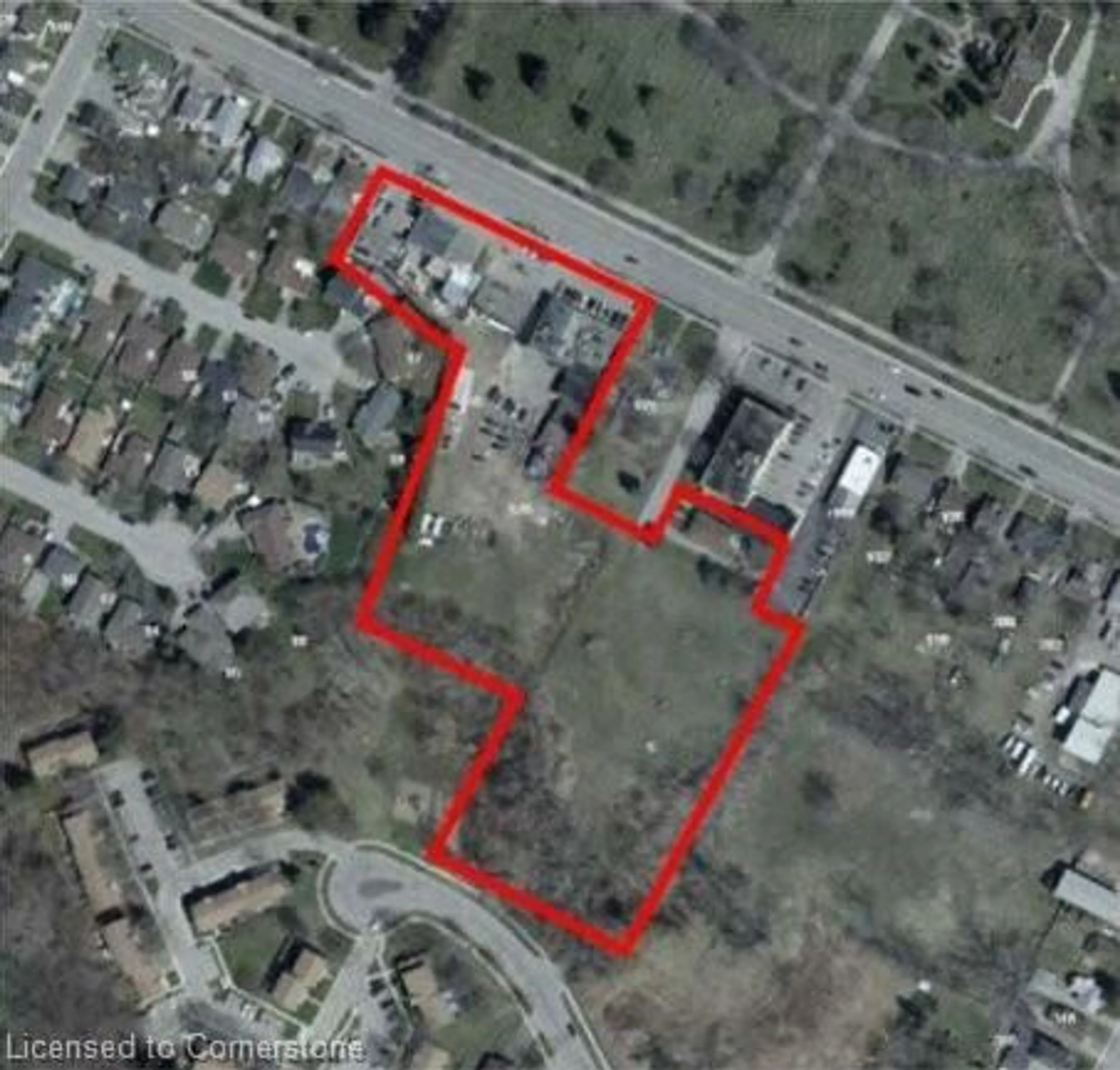 Picture of a map for 160-170 Charing Cross St, Brantford Ontario N3R 3V9