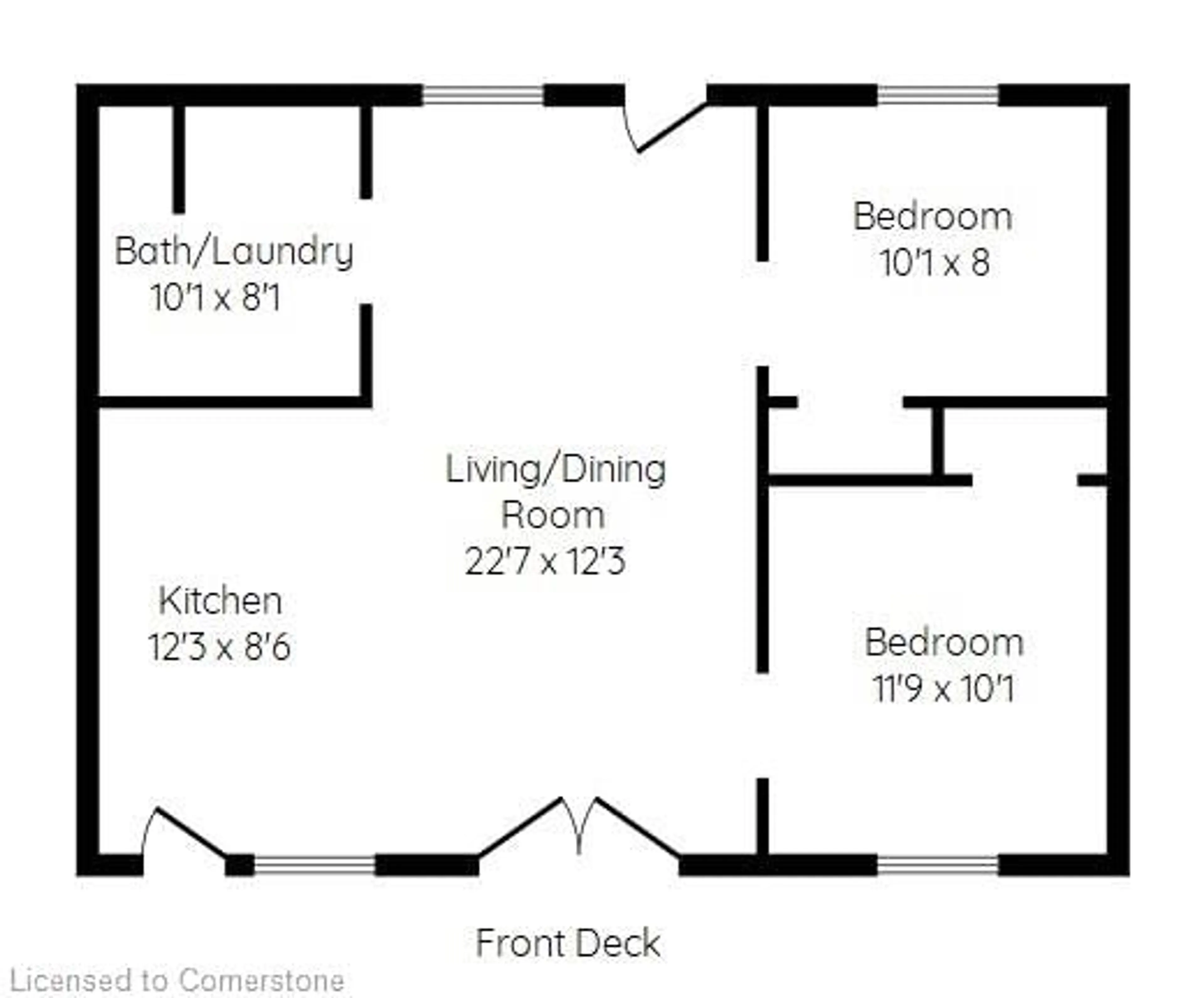 Floor plan for 1344 Highway 8, Flamborough Ontario N1R 5S2