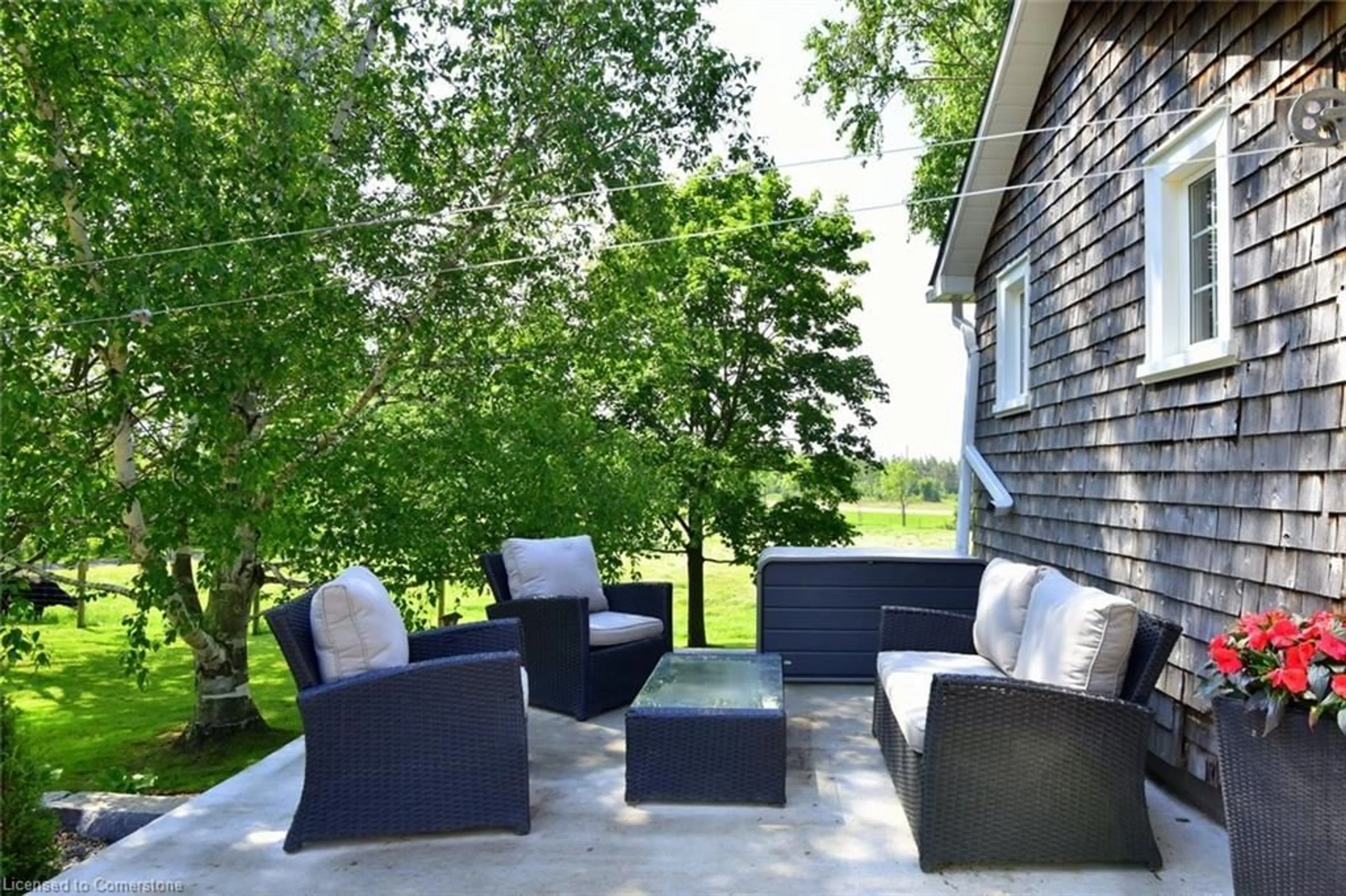 Patio, water/lake/river/ocean view for 1344 Highway 8, Flamborough Ontario N1R 5S2