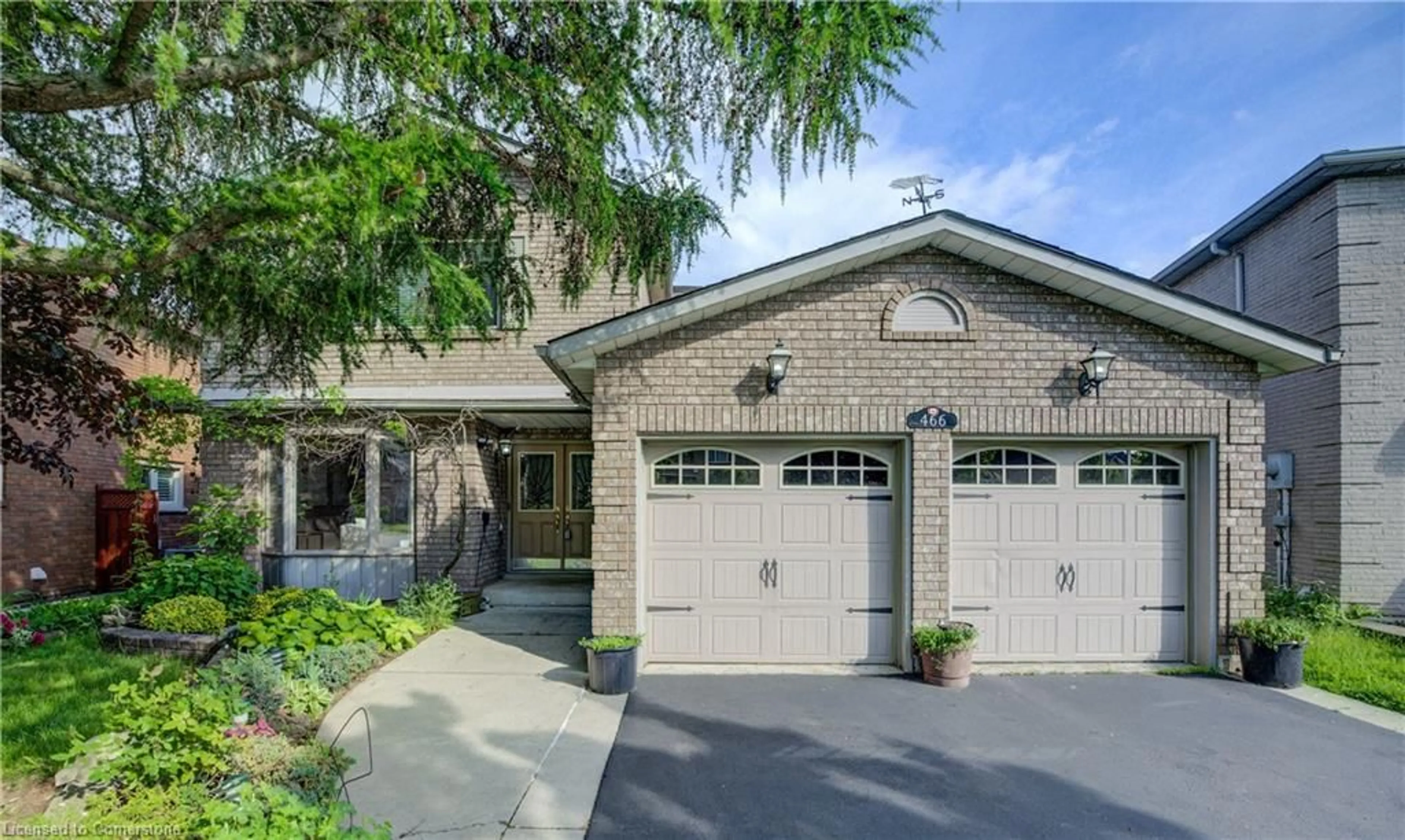 Home with brick exterior material, street for 466 Dicenzo Dr, Hamilton Ontario L9B 2C4