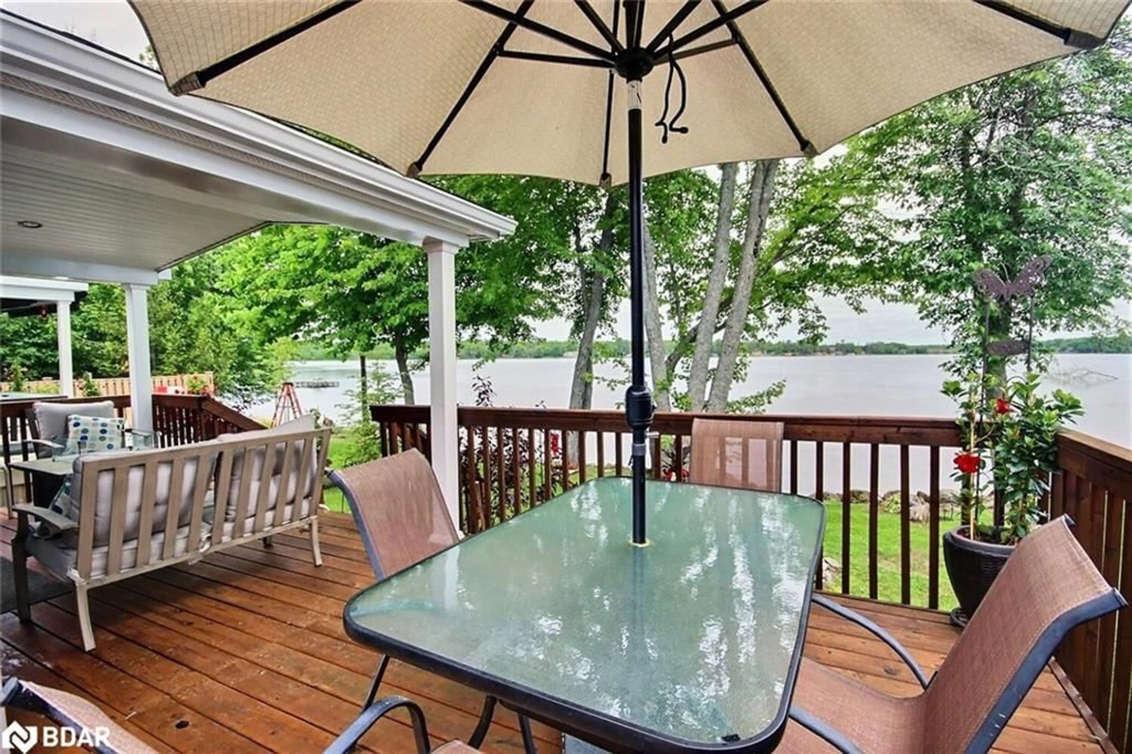 Patio, water/lake/river/ocean view for 3500 Lauderdale Point Cres #17, Severn Ontario P0E 1N0