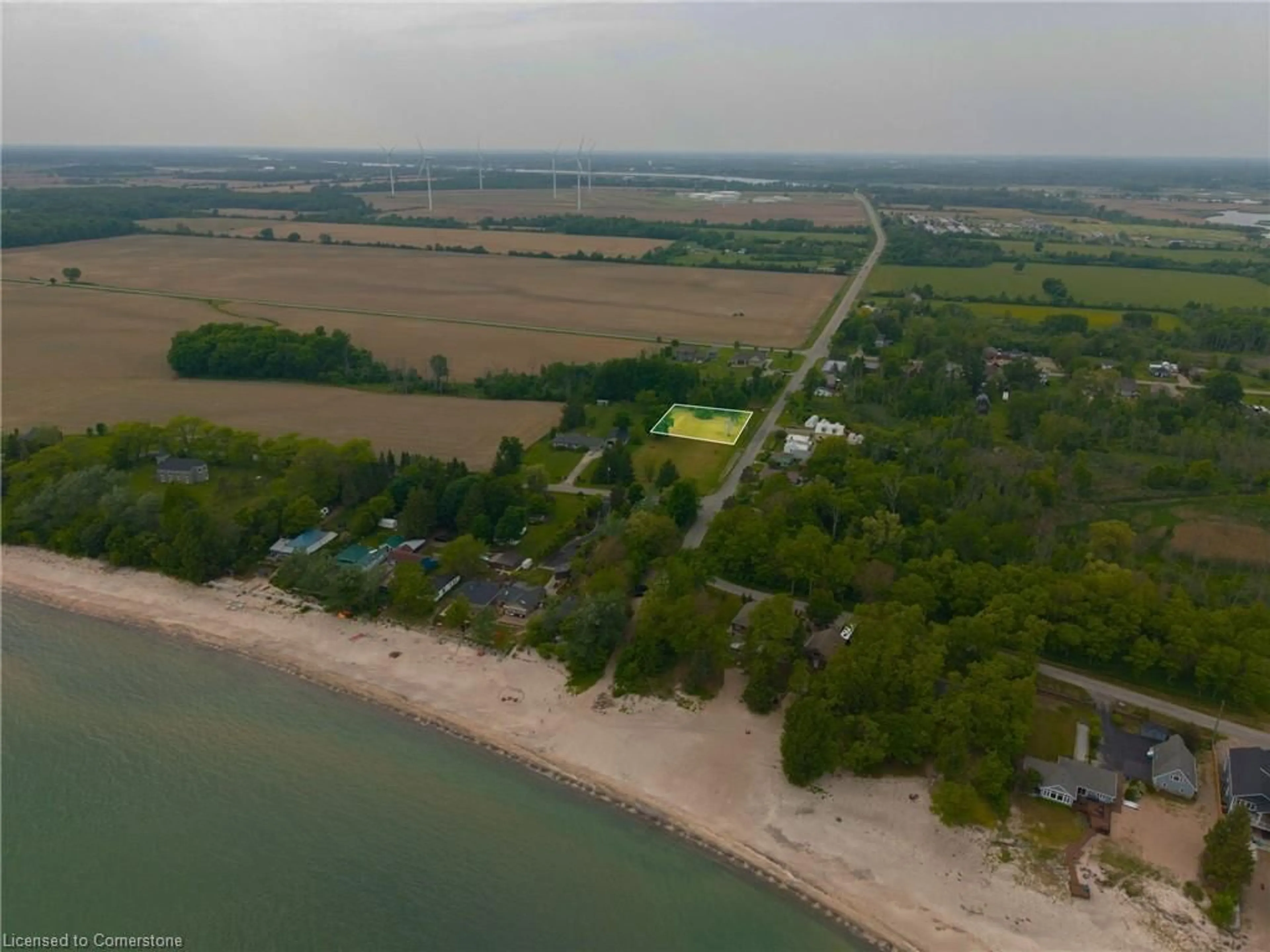 A pic from outside/outdoor area/front of a property/back of a property/a pic from drone, water/lake/river/ocean view for 24 Lighthouse Dr #PART 1,2 & 3, Dunneville Ontario N1A 2W6