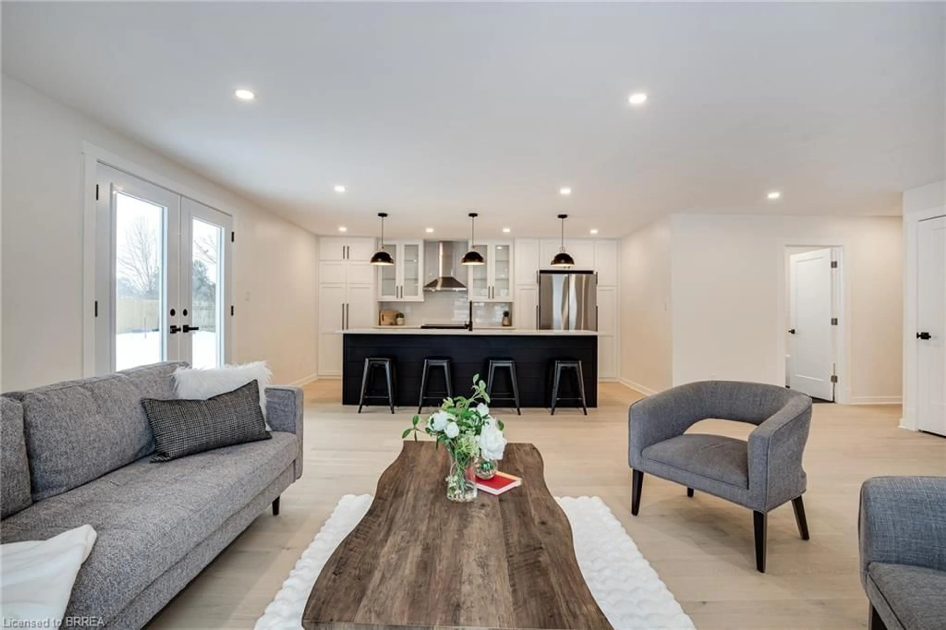 Living room with furniture, unknown for 32 Princess St, Glen Morris Ontario N0B 1W0