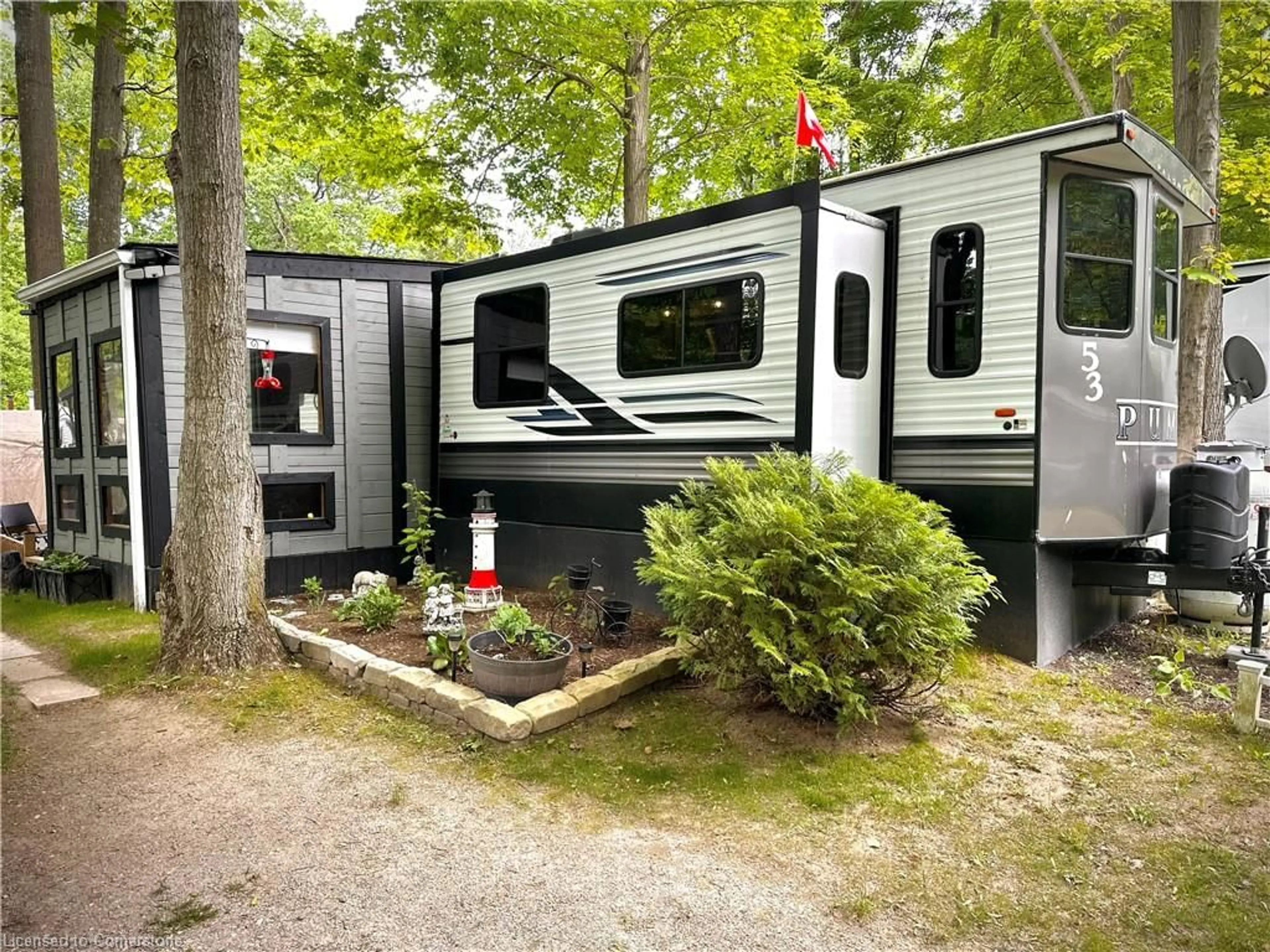 Home with vinyl exterior material, unknown for 334 Rattlesnake Rd #53, Lowbanks Ontario N0A 1K0