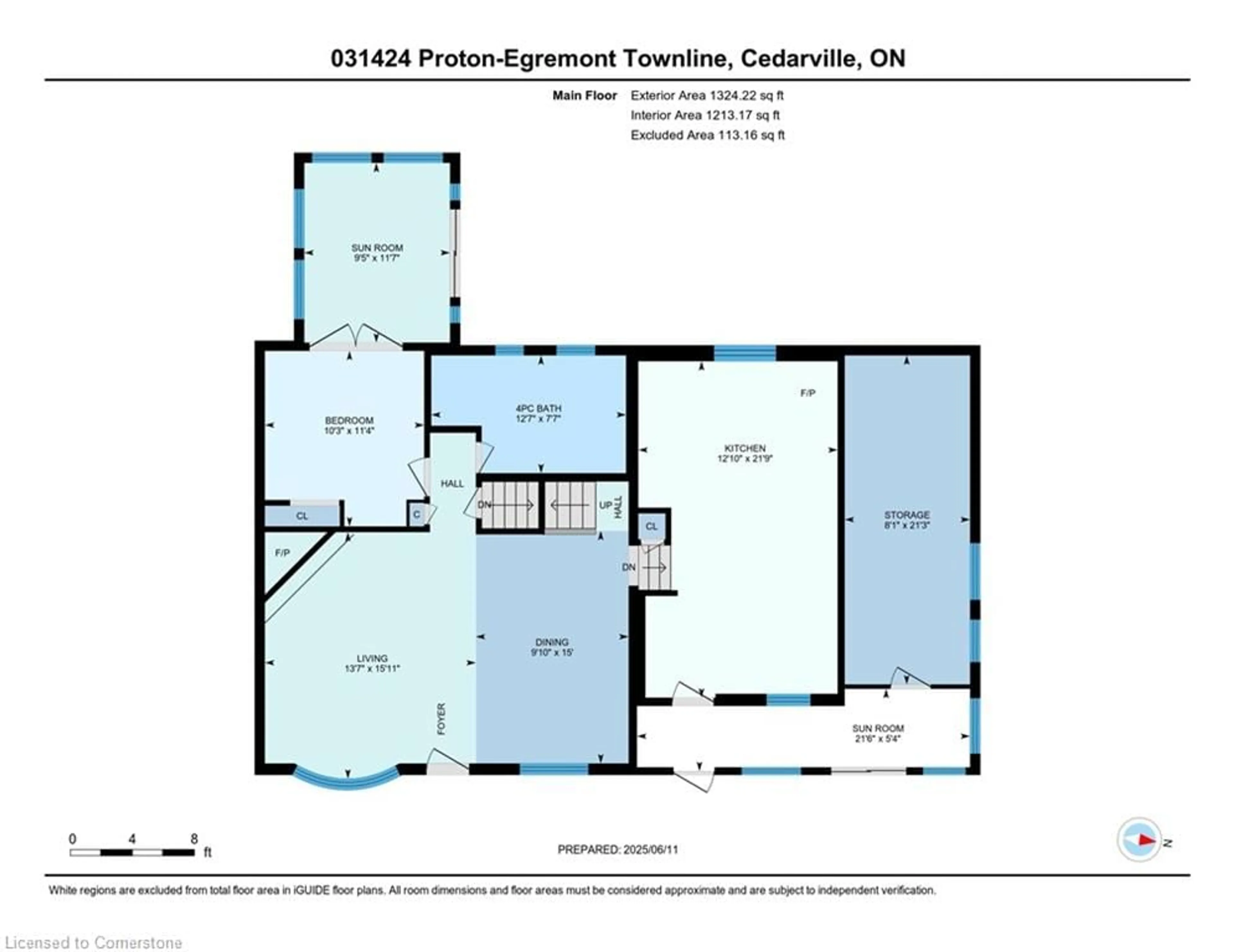 Floor plan for 031424 Southgate Side Road 3, Southgate Ontario N0G 2L0