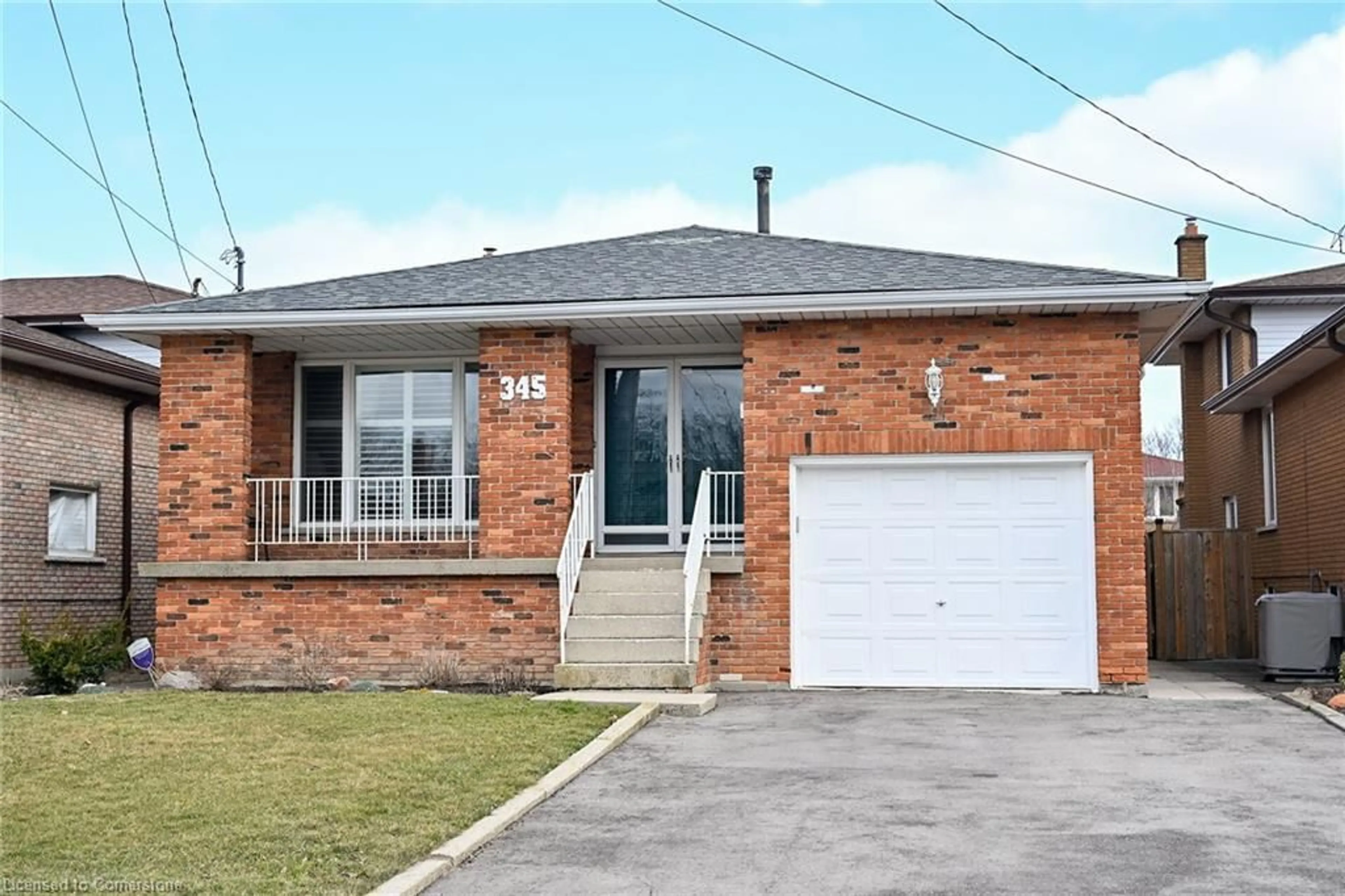 Home with brick exterior material, street for 345 Carson Dr, Hamilton Ontario L8T 4T7