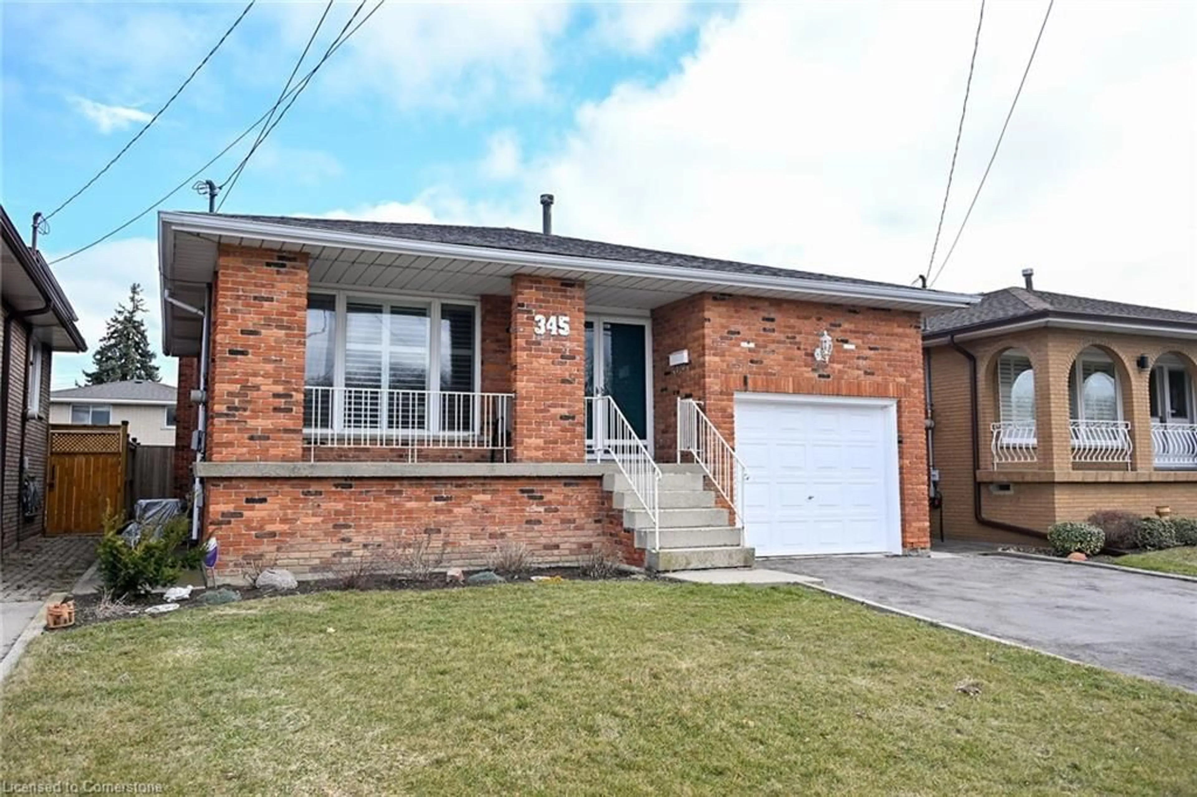 Home with brick exterior material, street for 345 Carson Dr, Hamilton Ontario L8T 4T7