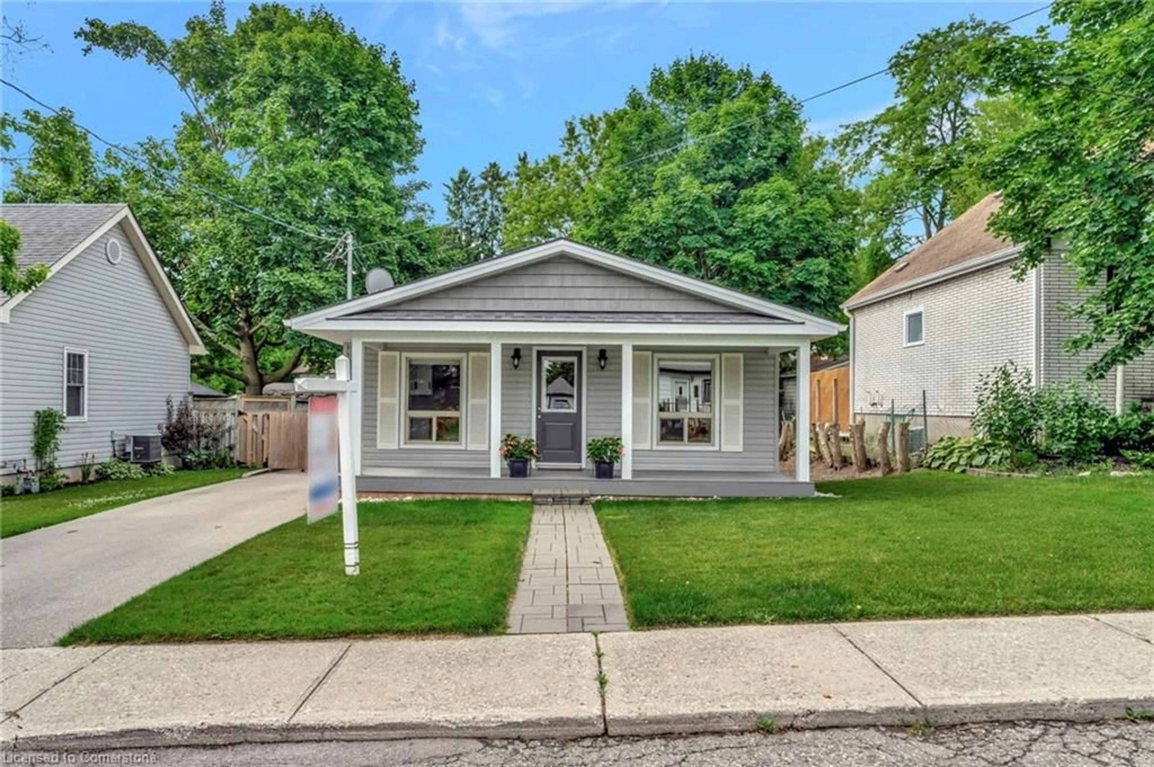 Home with vinyl exterior material, street for 322 Kendall Ave, Woodstock Ontario N4S 2B5