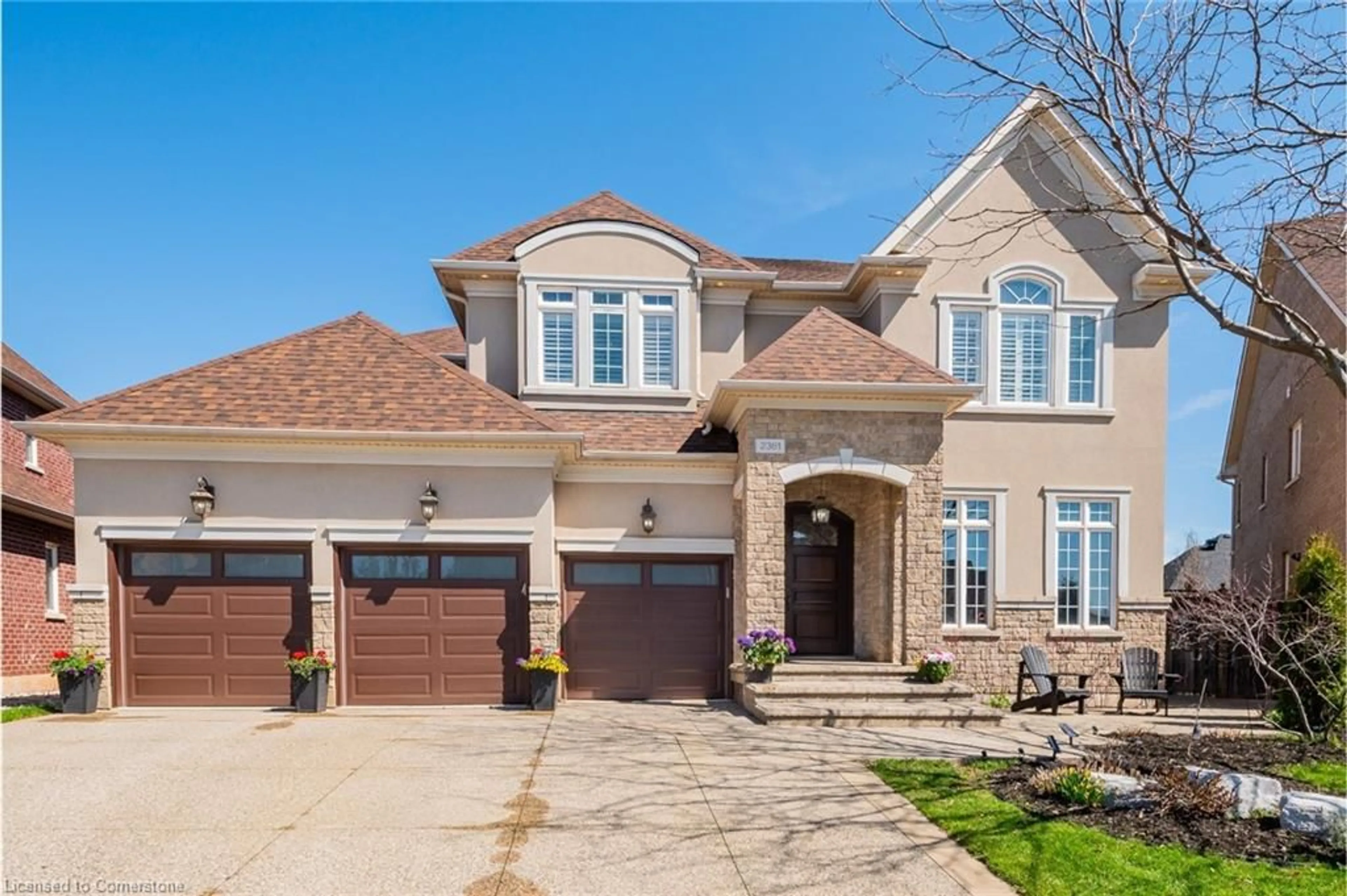 Home with brick exterior material, street for 2361 Delnice Dr, Oakville Ontario L6H 0A9