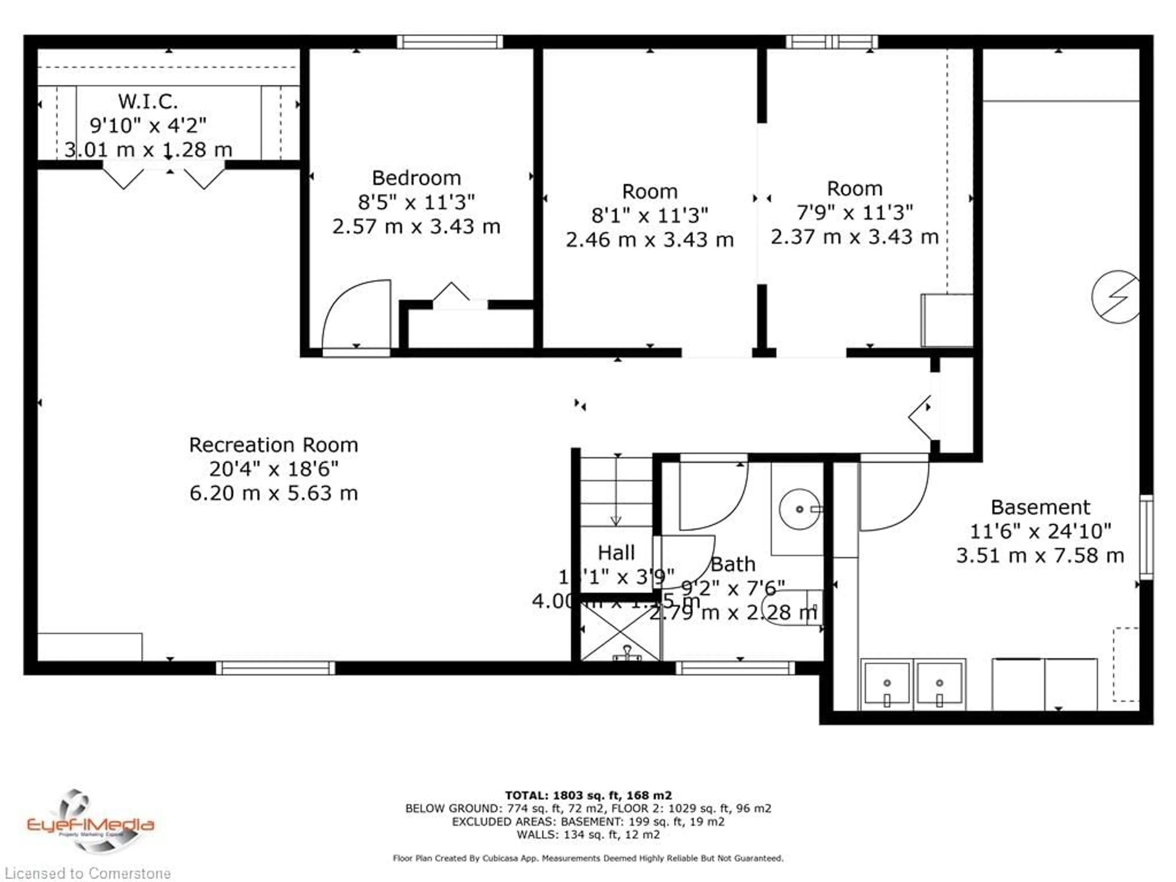 Floor plan for 217 Park Ave, Cambridge Ontario N1S 2S5