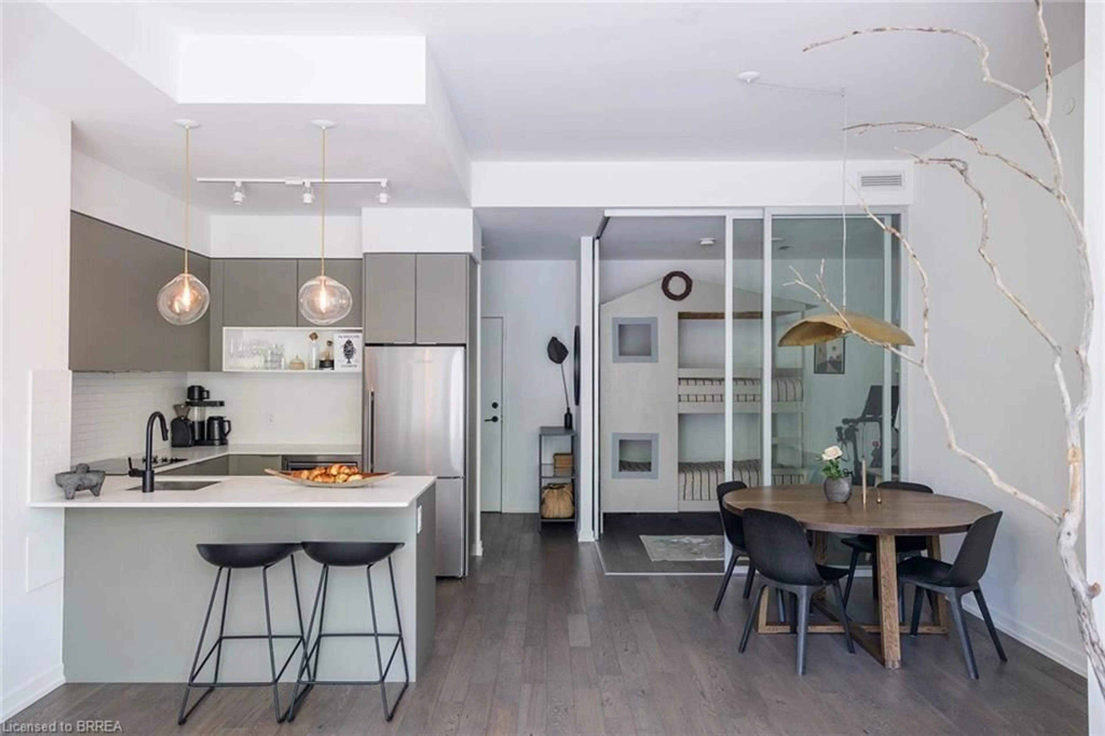 Open concept kitchen, unknown for 36 Wyatt Ave, Toronto Ontario M5A 1Y7
