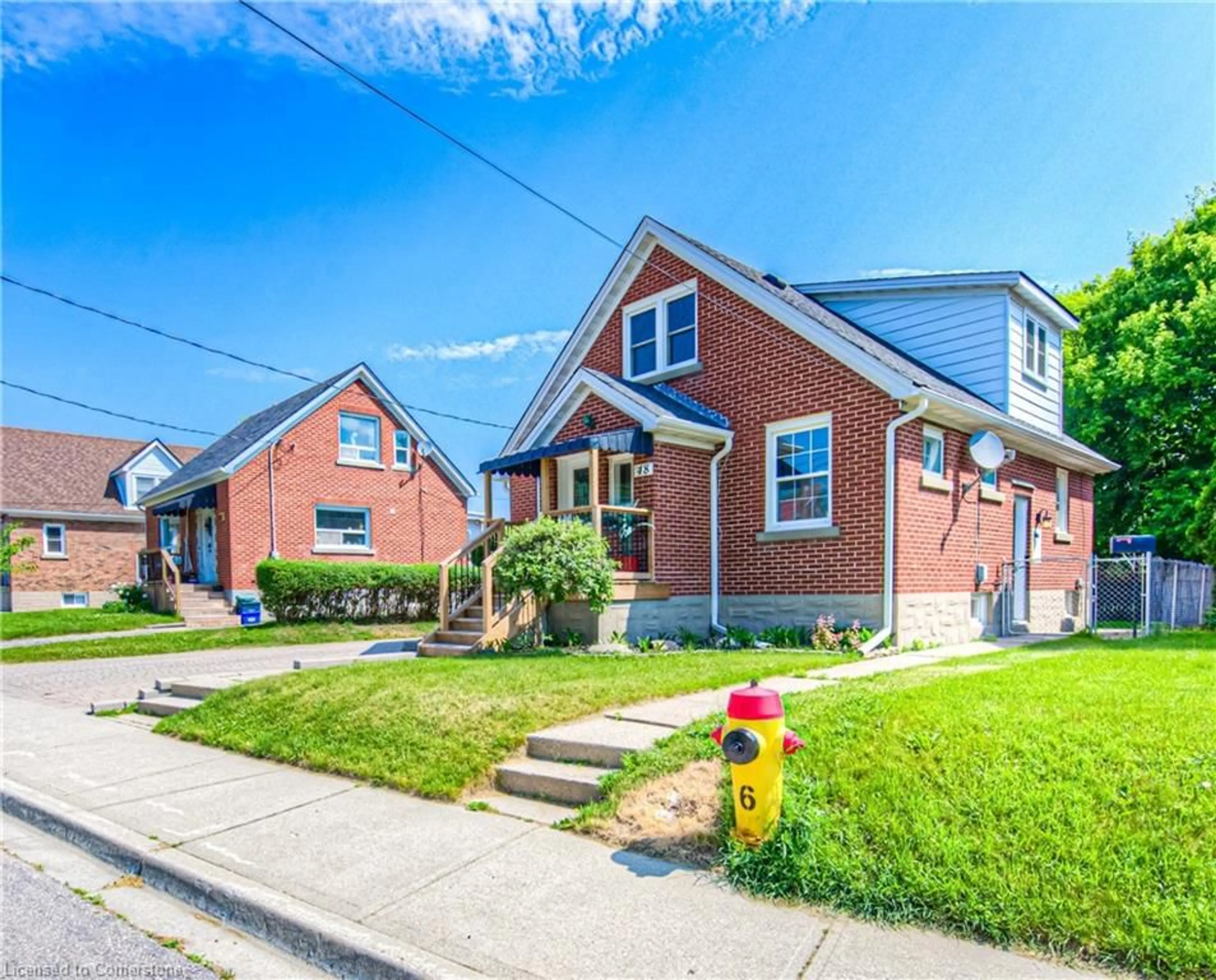 Home with brick exterior material, street for 48 Ellis Ave, Kitchener Ontario N2H 4G7