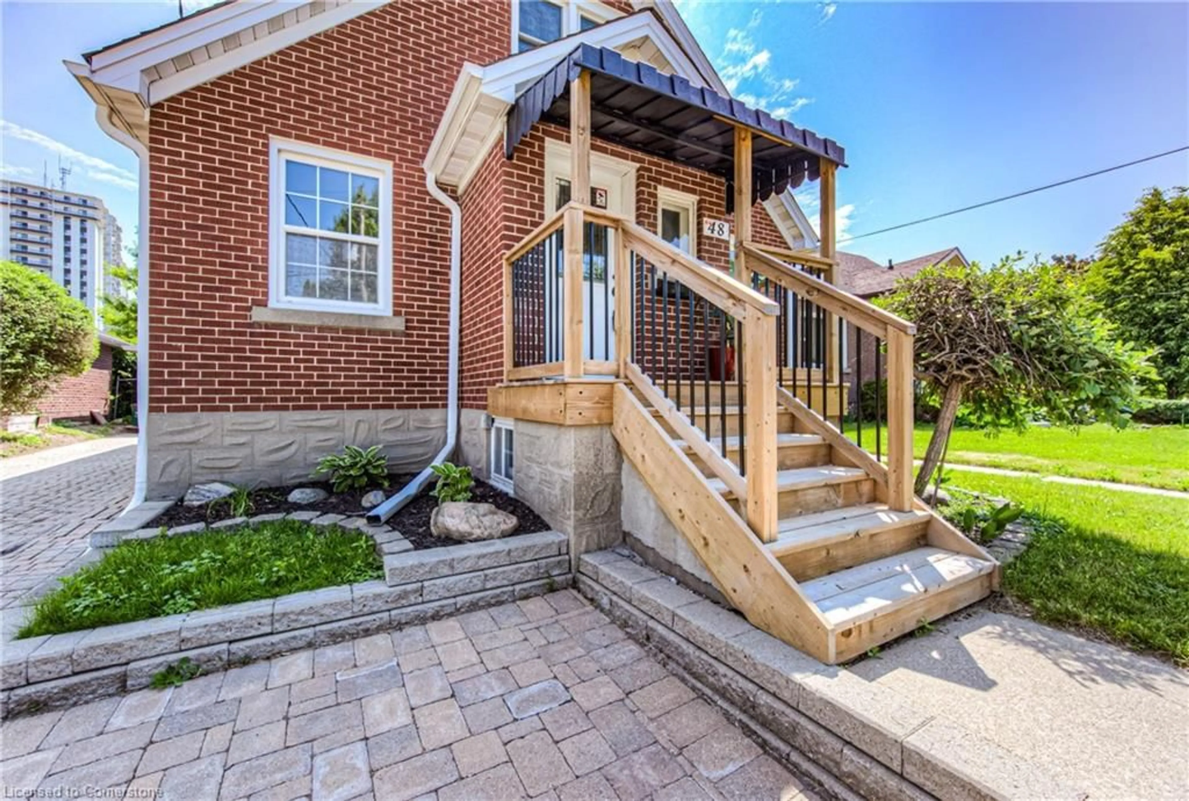 Home with brick exterior material, street for 48 Ellis Ave, Kitchener Ontario N2H 4G7