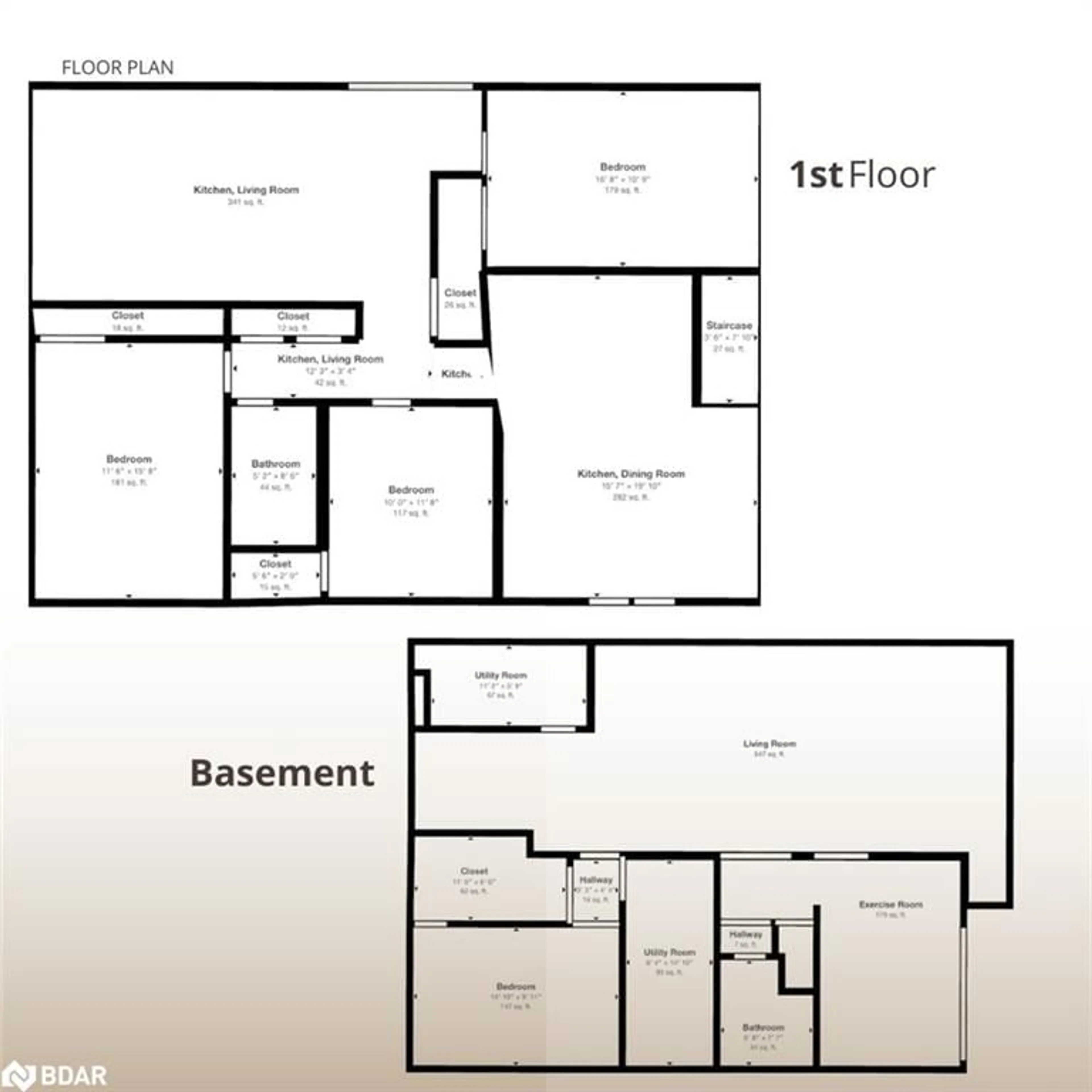 Floor plan for 4557 Trent Trail, Washago Ontario L0K 2B0
