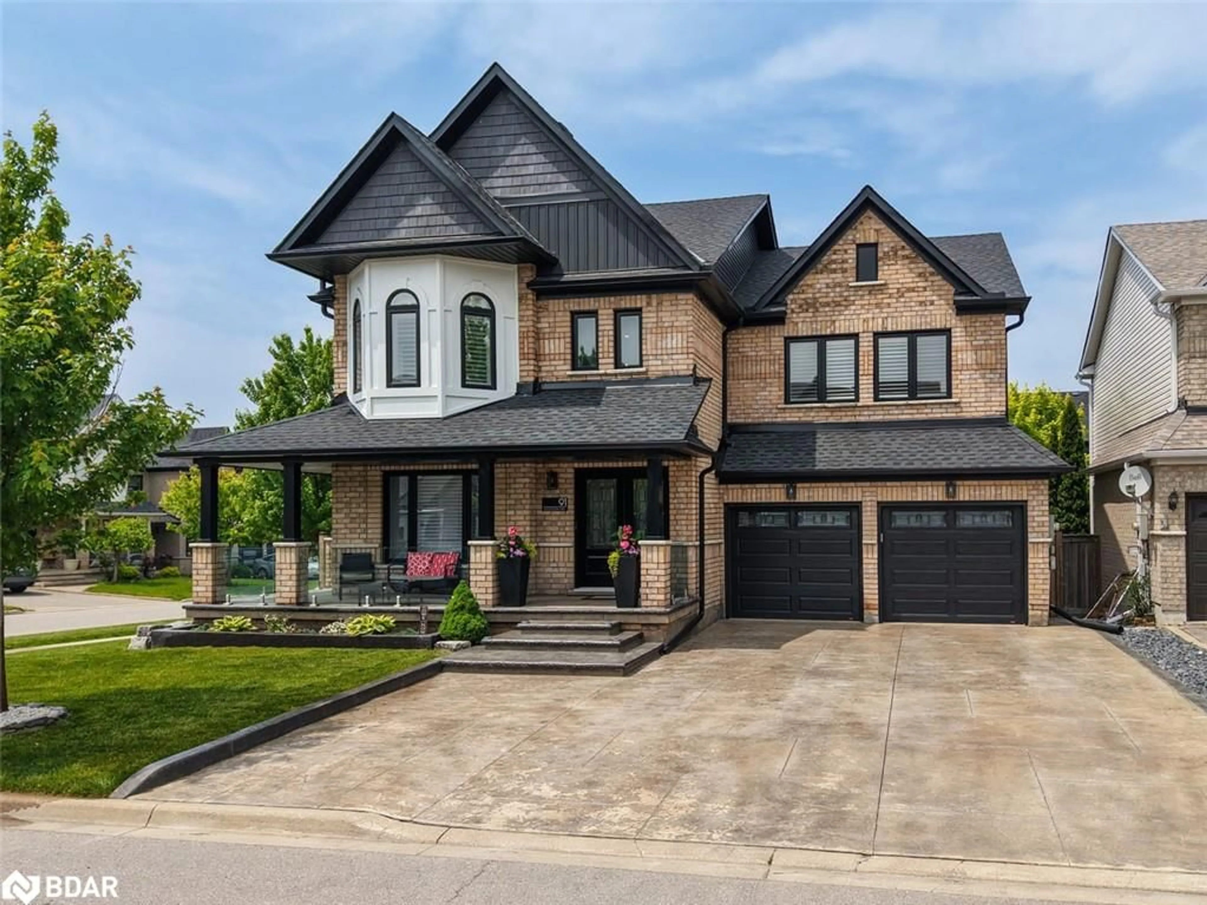 Home with brick exterior material, street for 91 Succession Cres, Barrie Ontario L4M 7G6