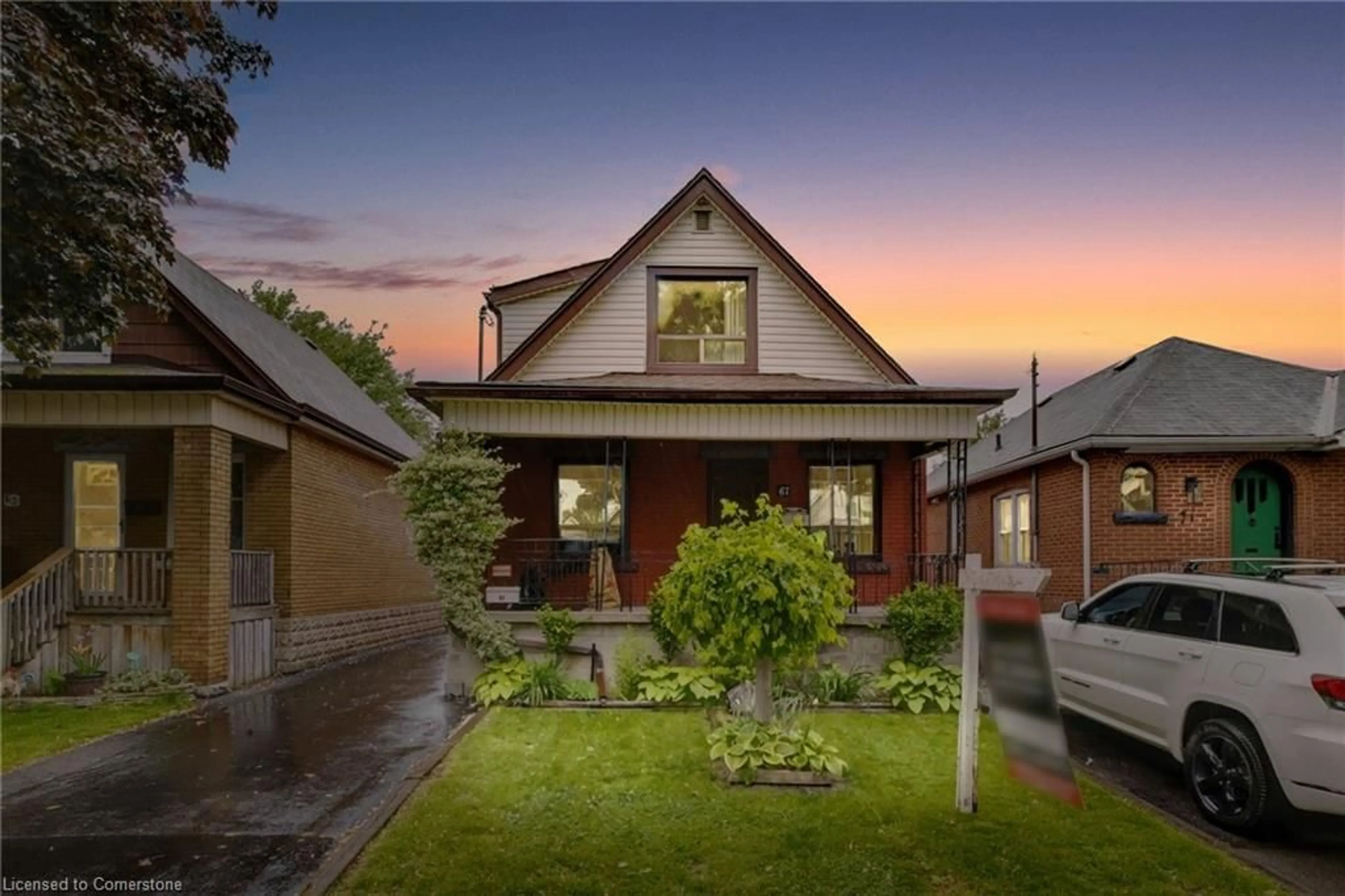 Home with brick exterior material, street for 67 Cope St, Hamilton Ontario L8H 5B1
