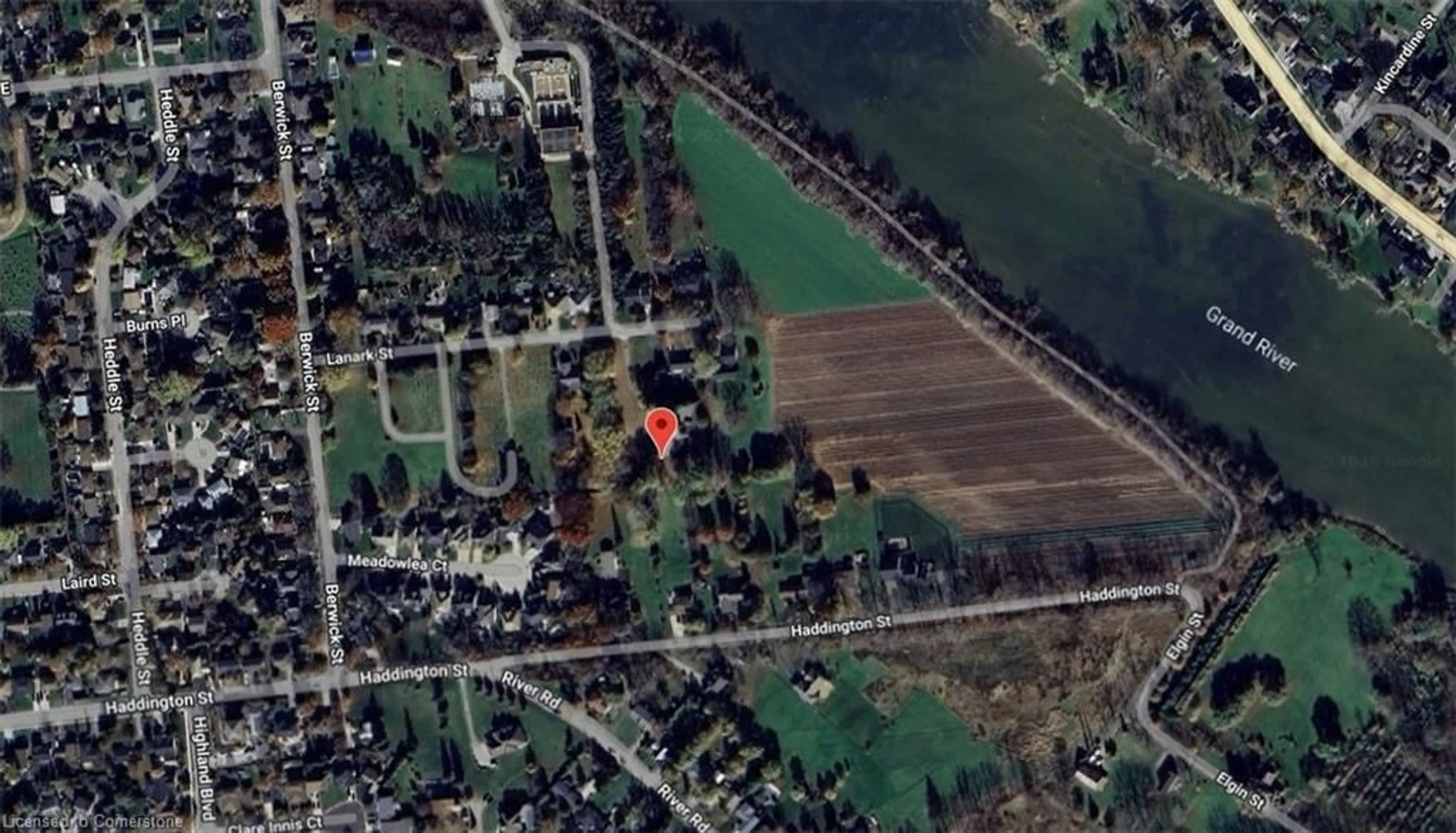 Picture of a map for 331 Lanark St, Caledonia Ontario N3W 1G3