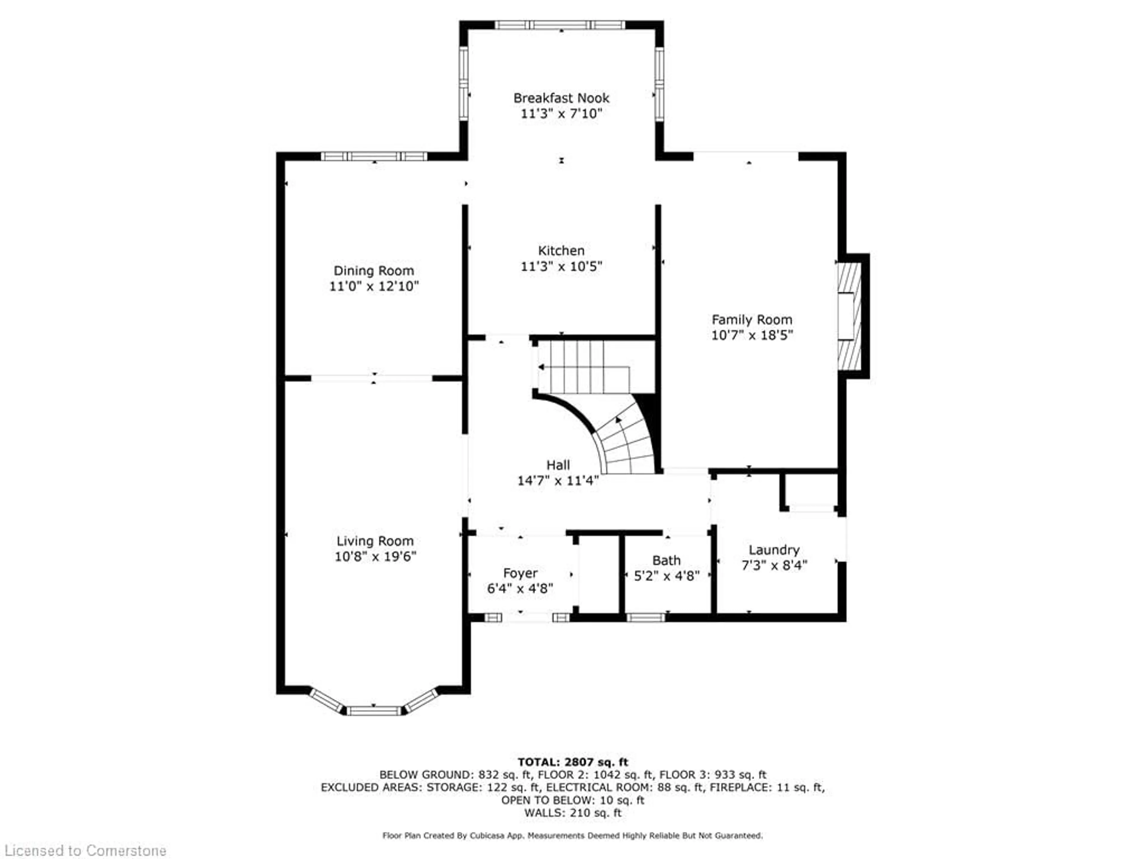 Floor plan for 15 Cynthia Crt, Fonthill Ontario L0S 1E1