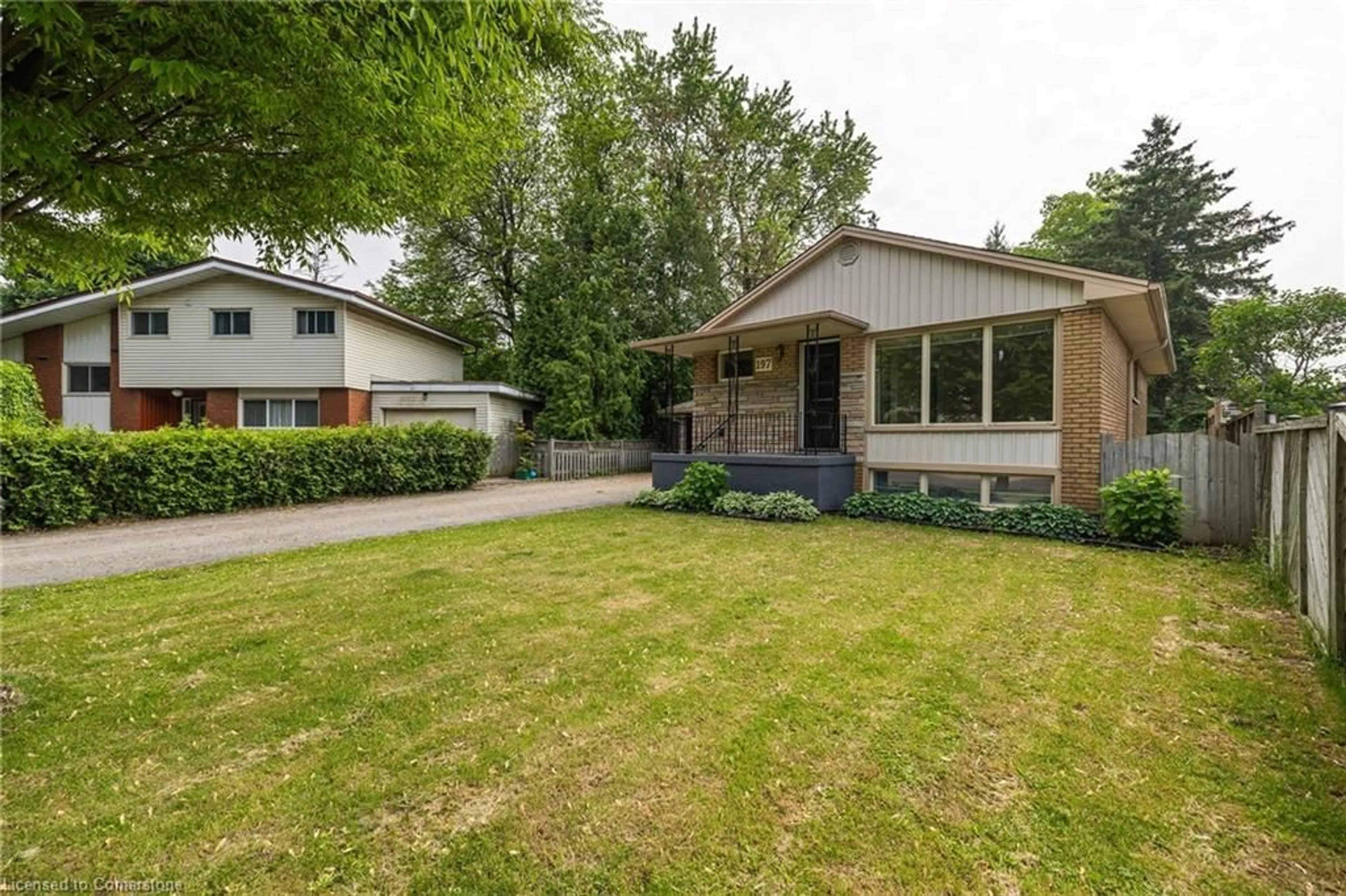 Home with brick exterior material, street for 197 Columbia Dr, Hamilton Ontario L9C 3Y8