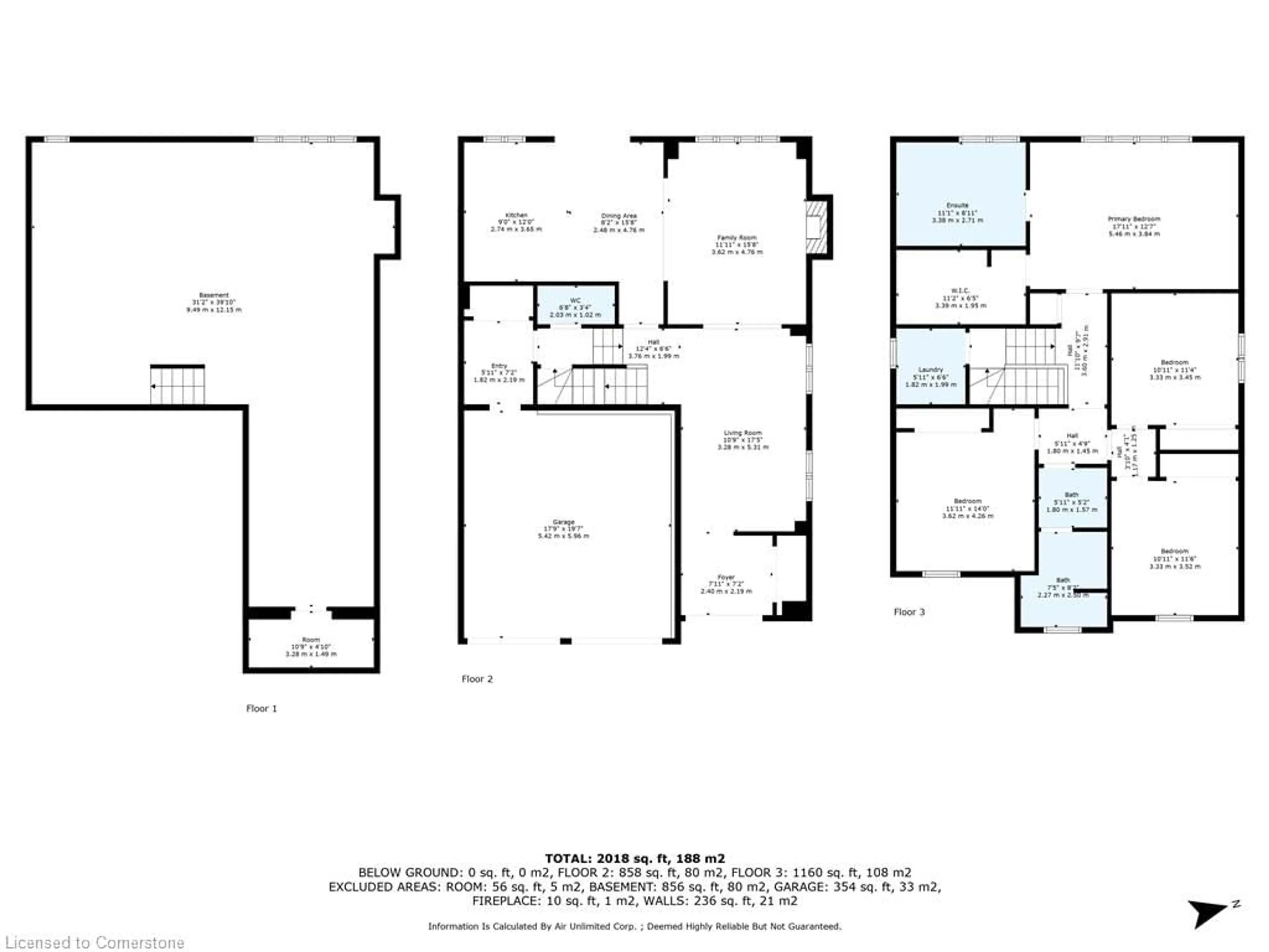 Floor plan for 4021 Cachet Crt, Beamsville Ontario L0R 1B4