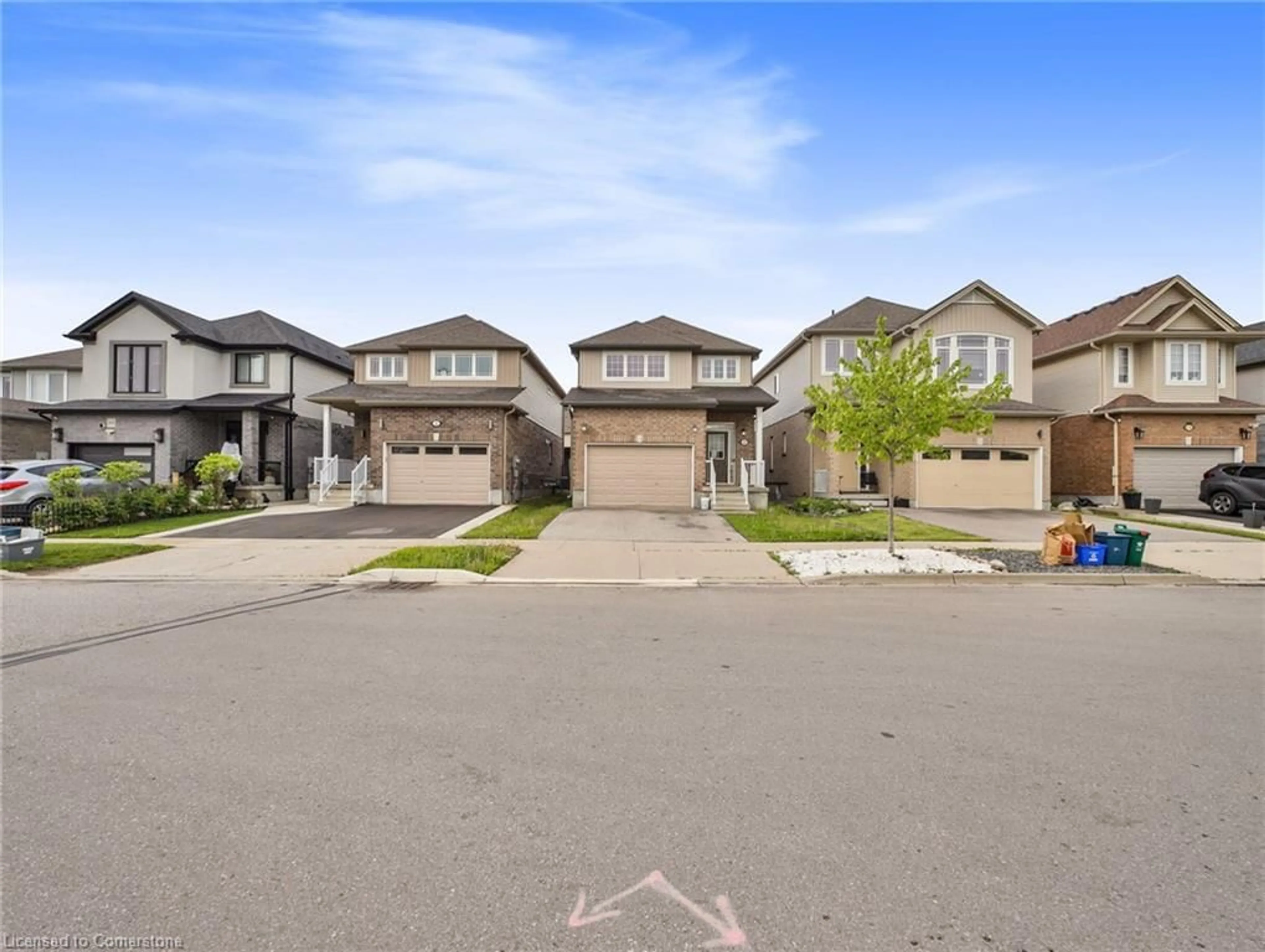 A pic from outside/outdoor area/front of a property/back of a property/a pic from drone, street for 36 Sparrow Ave, Cambridge Ontario N1T 0C4