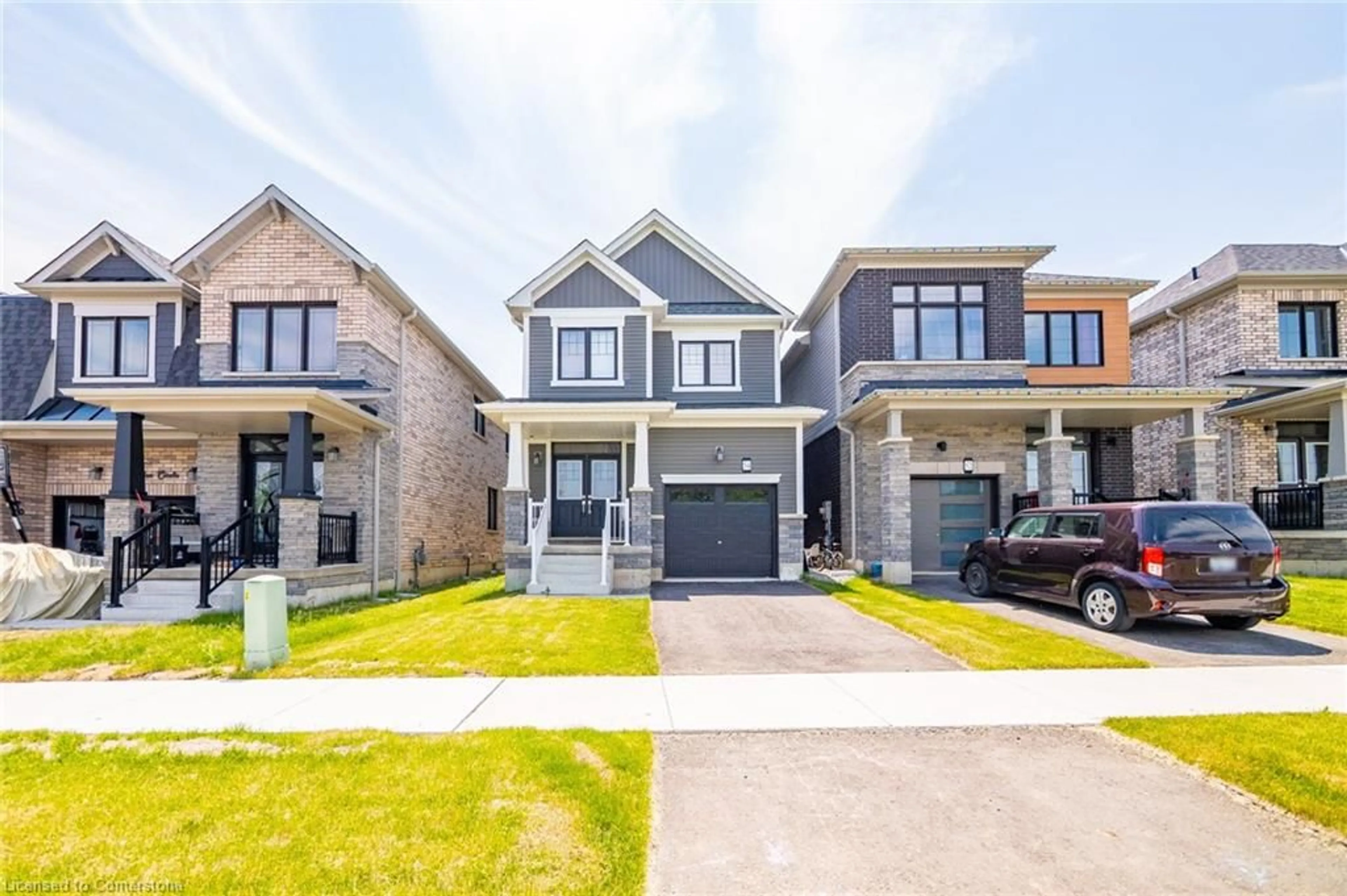 Home with brick exterior material, street for 54 Lilac Cir, Caledonia Ontario N3W 0H6