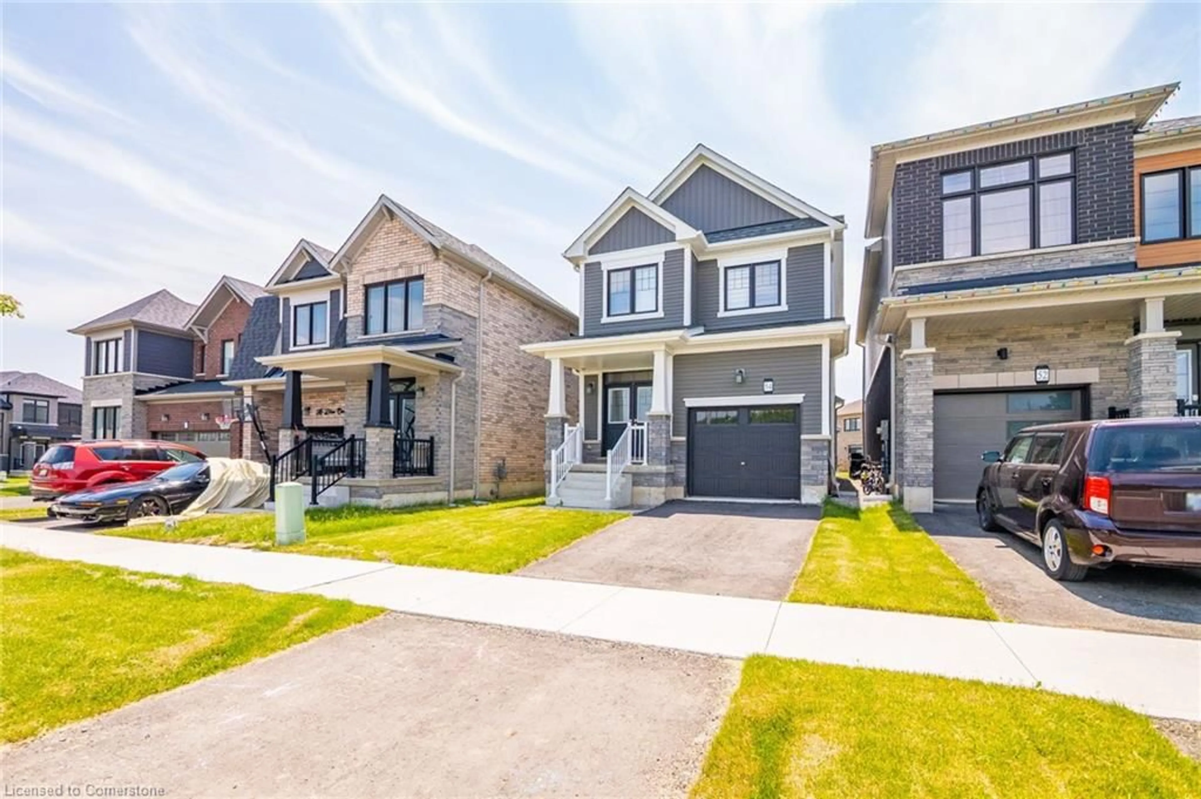 Home with brick exterior material, street for 54 Lilac Cir, Caledonia Ontario N3W 0H6