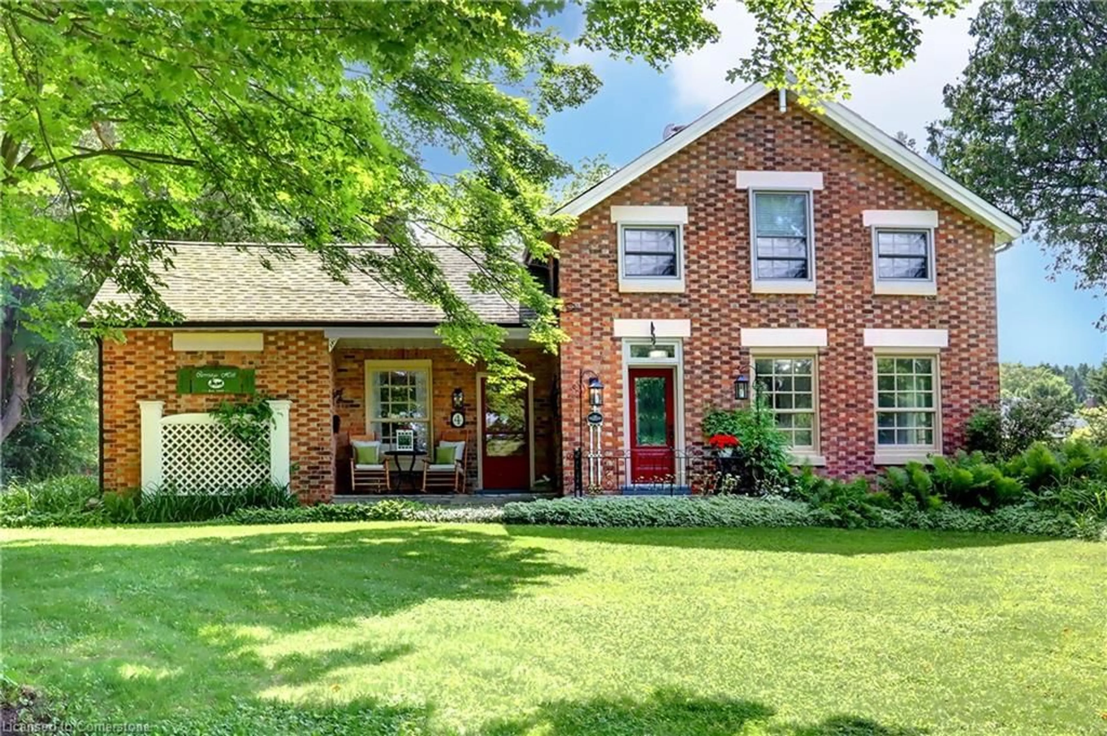 Home with brick exterior material, street for 4 Stewarttown Rd, Georgetown Ontario L7G 4S5